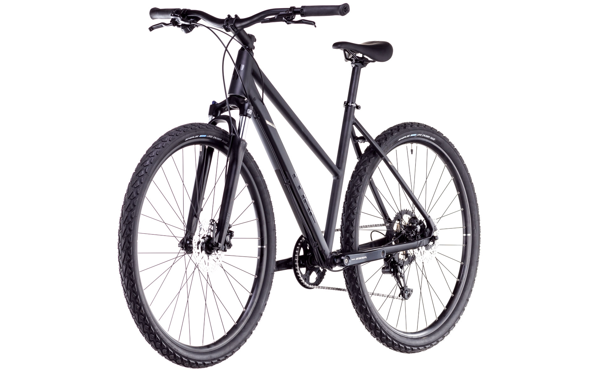 BICICLETA CUBE NATURE ONE TRAPEZE BLACK BLACK 2025 M (54 cm) [3]