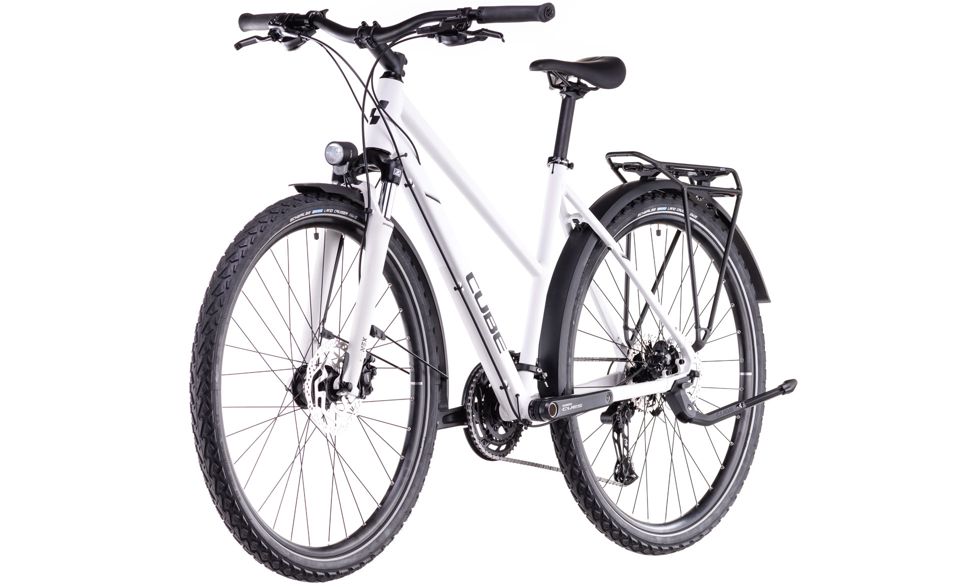 BICICLETA CUBE NATURE PRO ALLROAD TRAPEZE COTTON GREY 2025 M (54 cm) [3]
