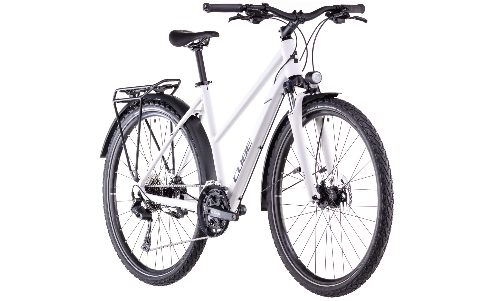 BICICLETA CUBE NATURE PRO ALLROAD TRAPEZE COTTON GREY 2025 XS (46 cm) [2]