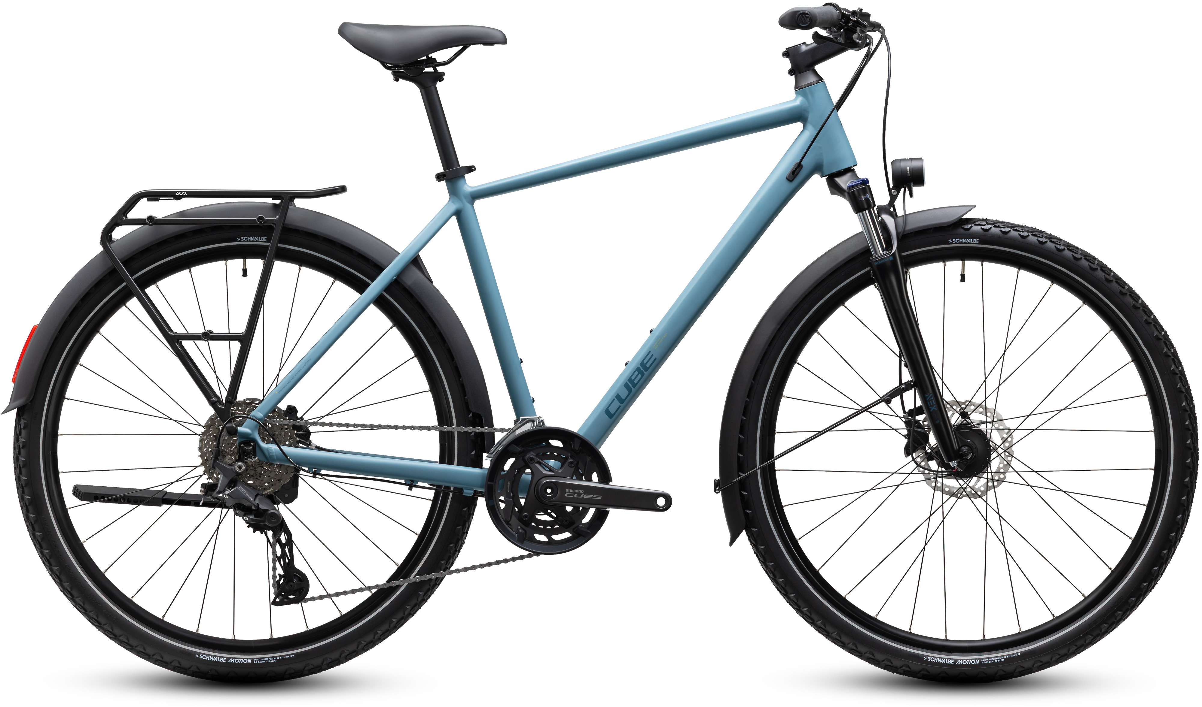 Ciclism - BICICLETA CUBE NATURE PRO FE SURFBLUE BLUE 2027 58 cm