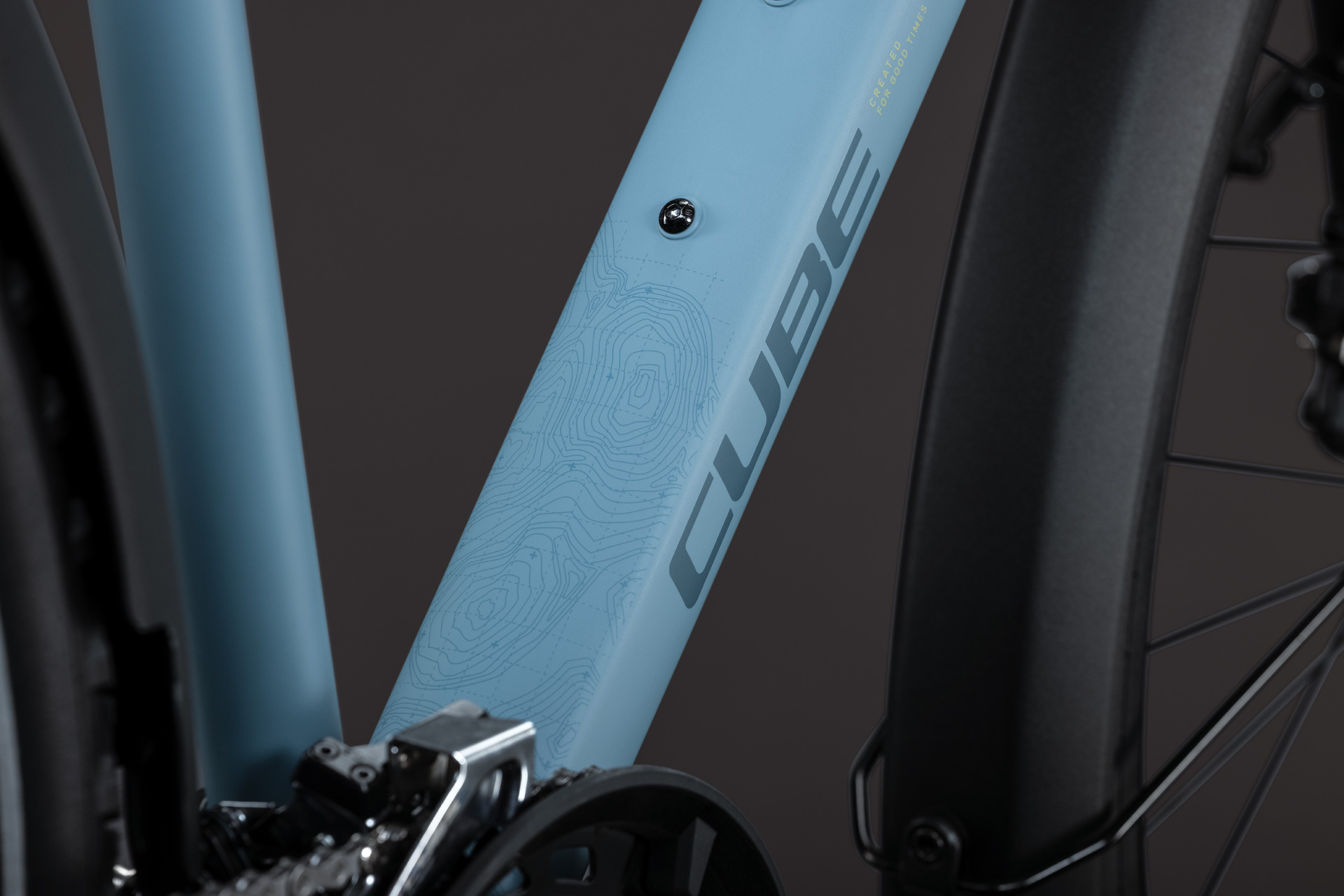 BICICLETA CUBE NATURE PRO FE SURFBLUE BLUE 2027 58 cm [1]