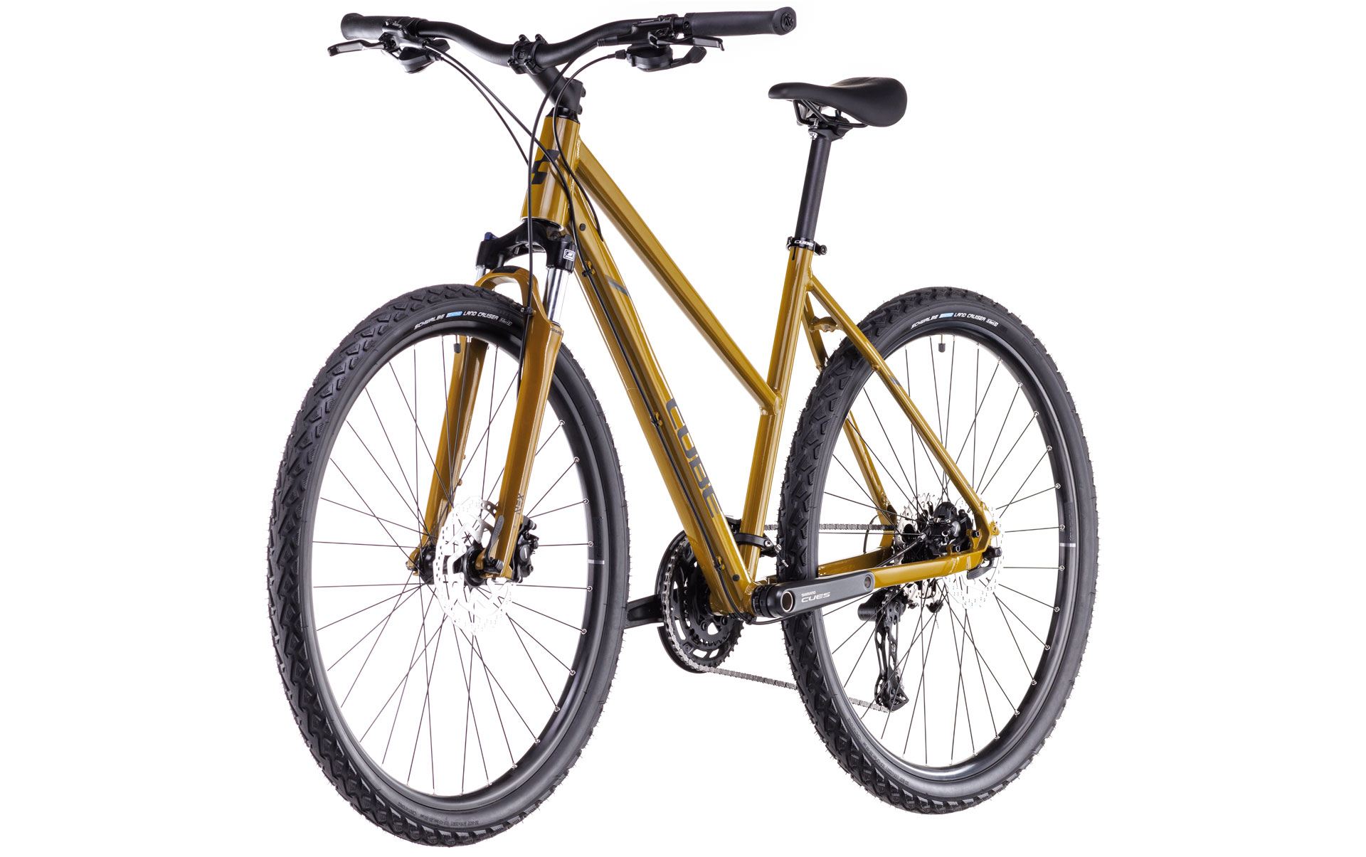 BICICLETA CUBE NATURE PRO TRAPEZE WILLOWGREEN BLACK 2025 M (54 cm) [3]