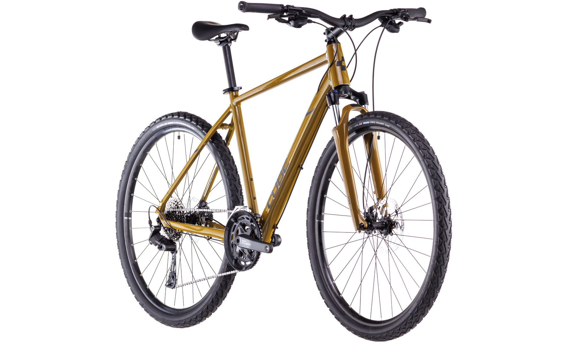 BICICLETA CUBE NATURE PRO WILLOWGREEN BLACK 2025 46 cm [2]