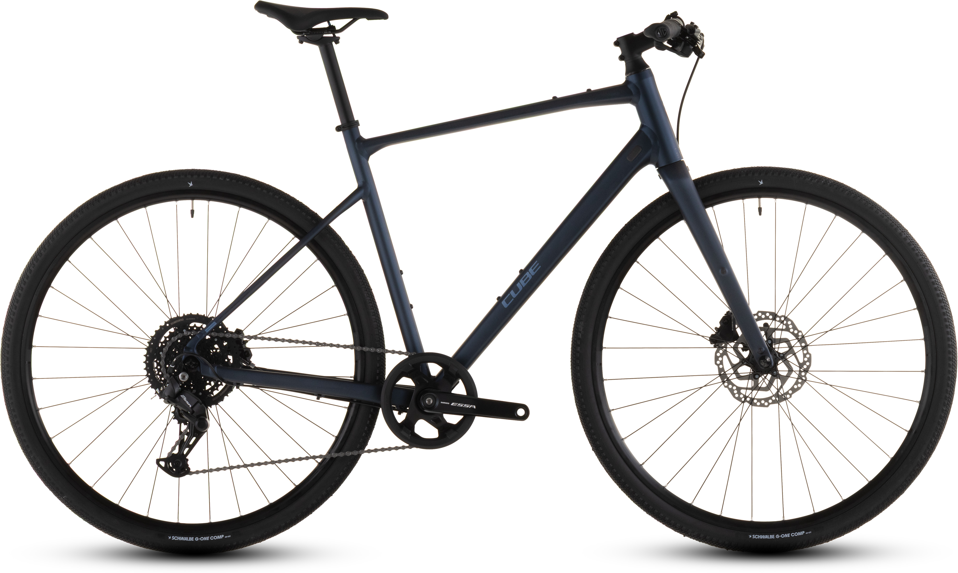 Ciclism - BICICLETA CUBE NULANE ONE INDIGOBLUE BLACK 2026 58 cm