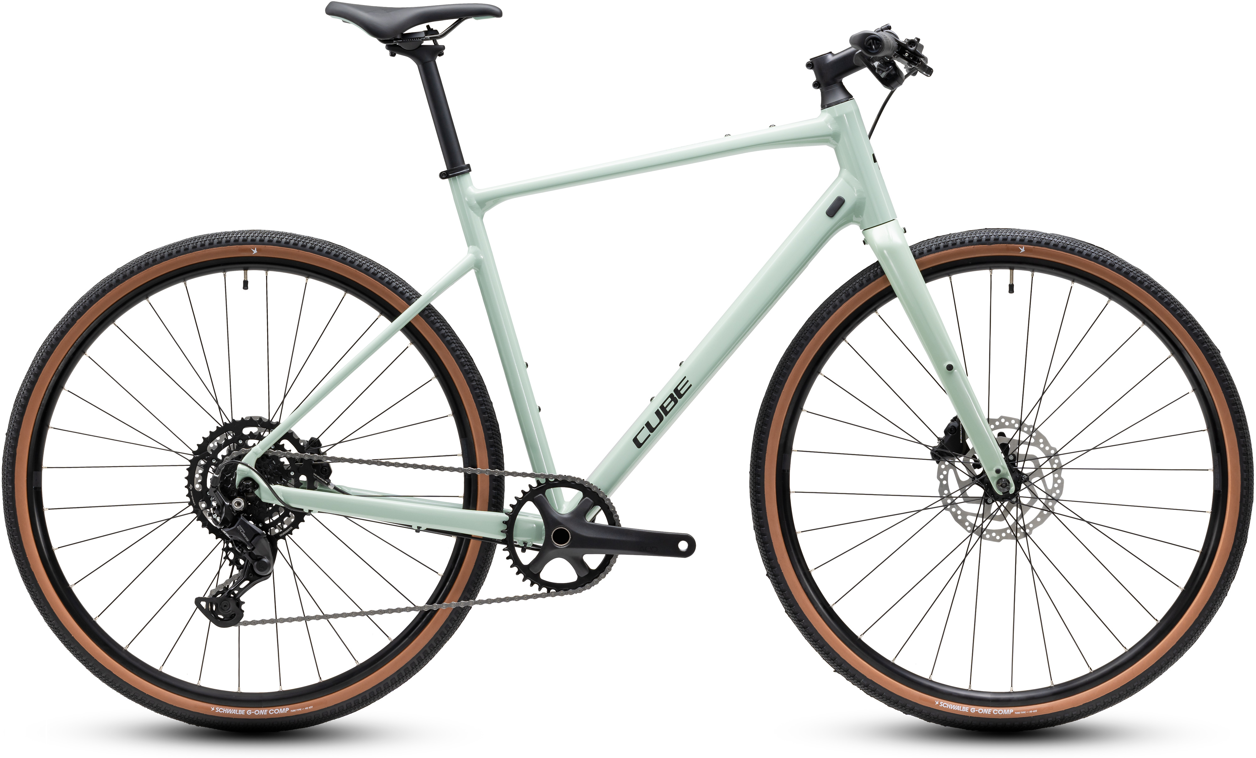 Ciclism - BICICLETA CUBE NULANE PRO ALOEGREEN BLACK 2027 M