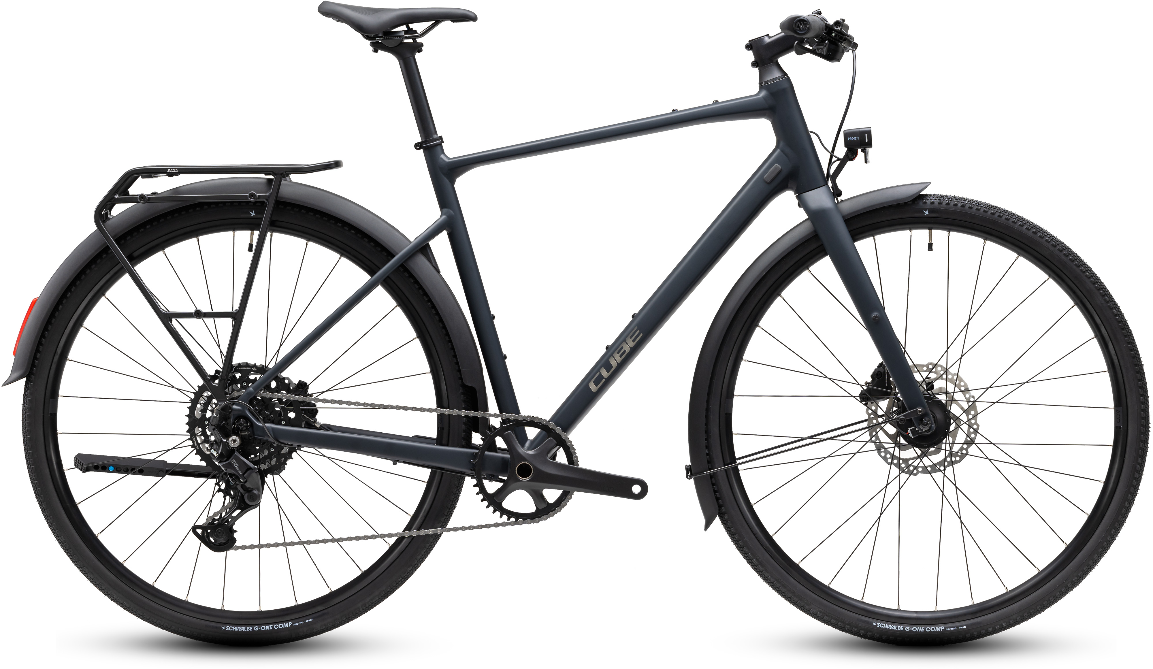 Ciclism - BICICLETA CUBE NULANE PRO FE NIGHT CHROME 2027 S