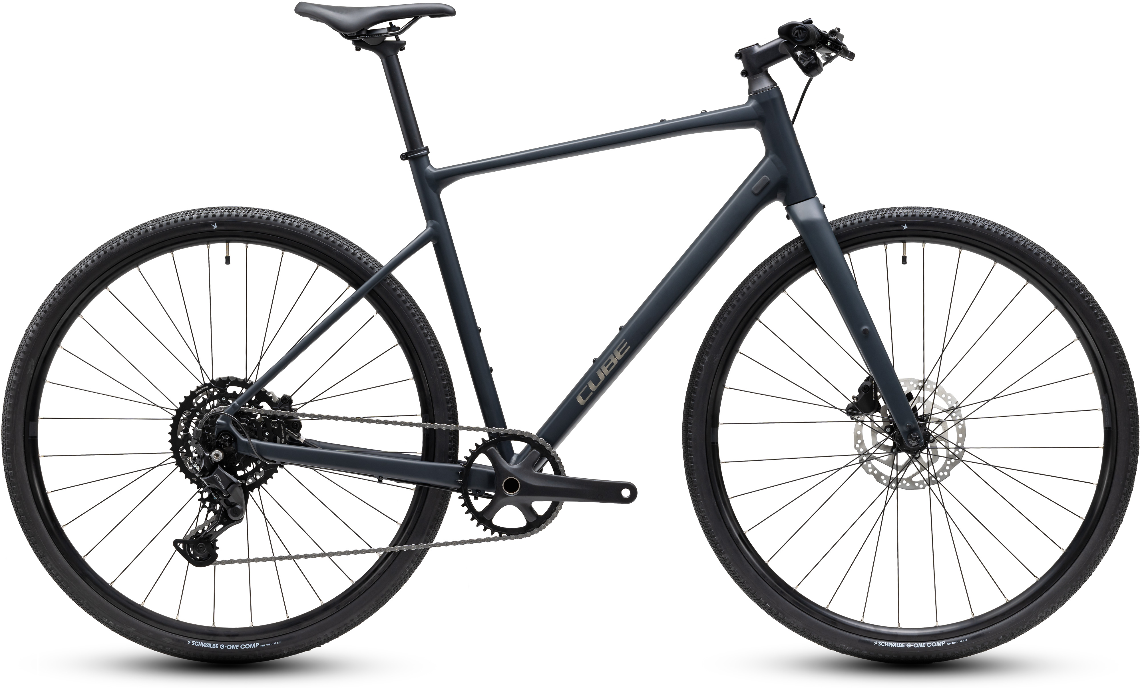 Ciclism - BICICLETA CUBE NULANE PRO NIGHT CHROME 2027 S