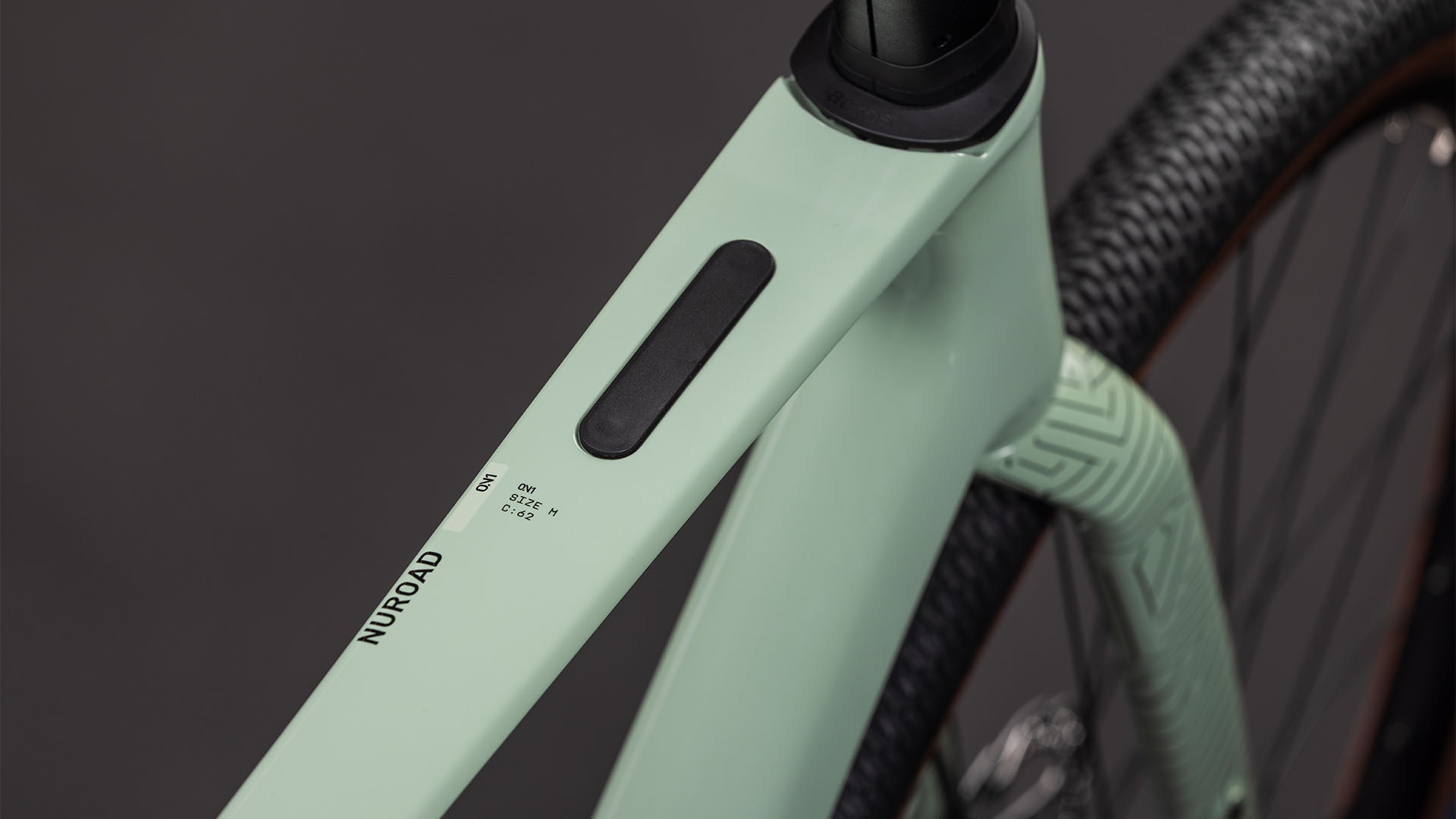 BICICLETA CUBE NUROAD C:62 ONE ALOEGREEN BLACK 2026 S [1]