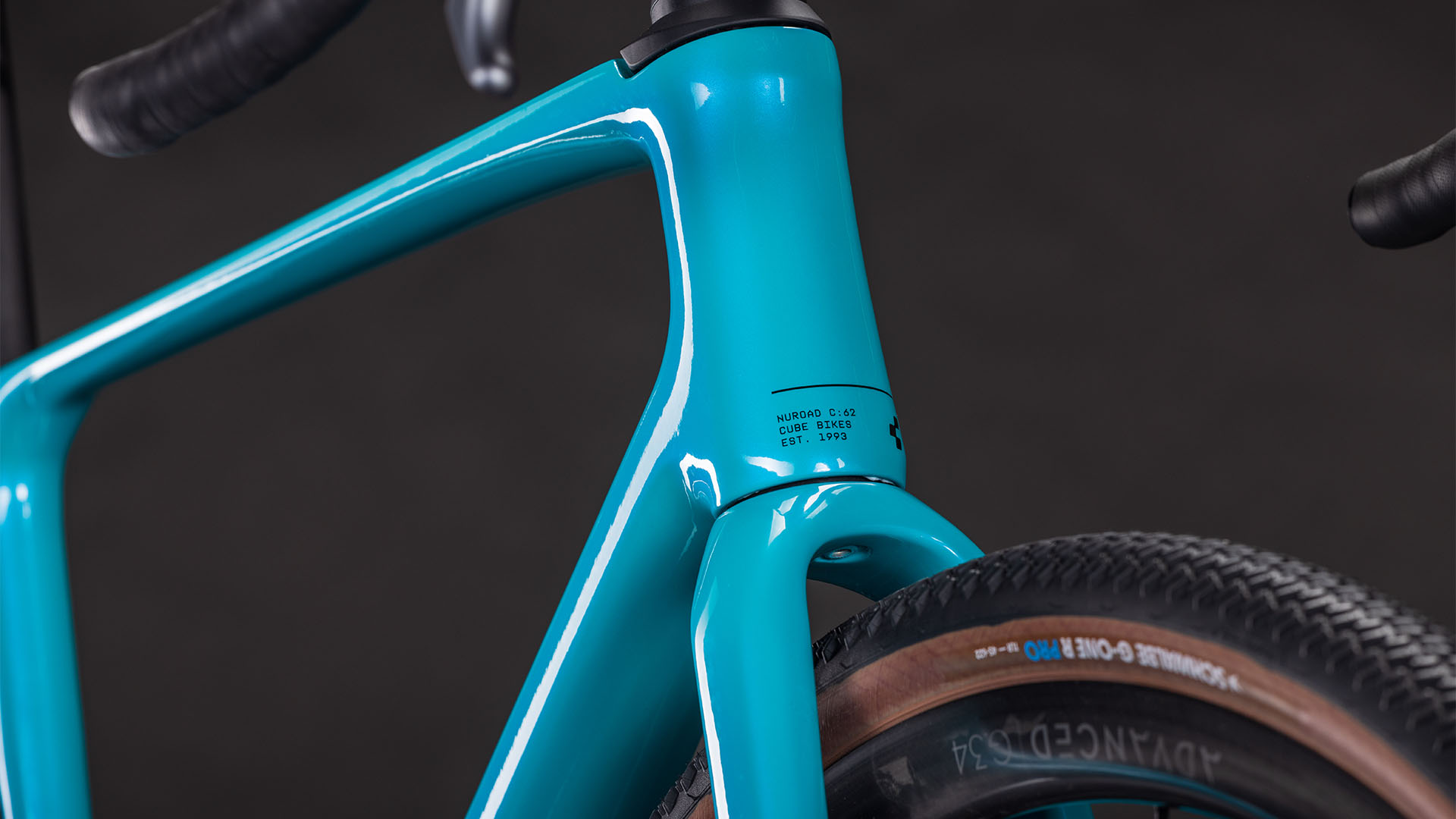 BICICLETA CUBE NUROAD C:62 PRO SWIMMINGPOOL BLACK 2026 L [2]