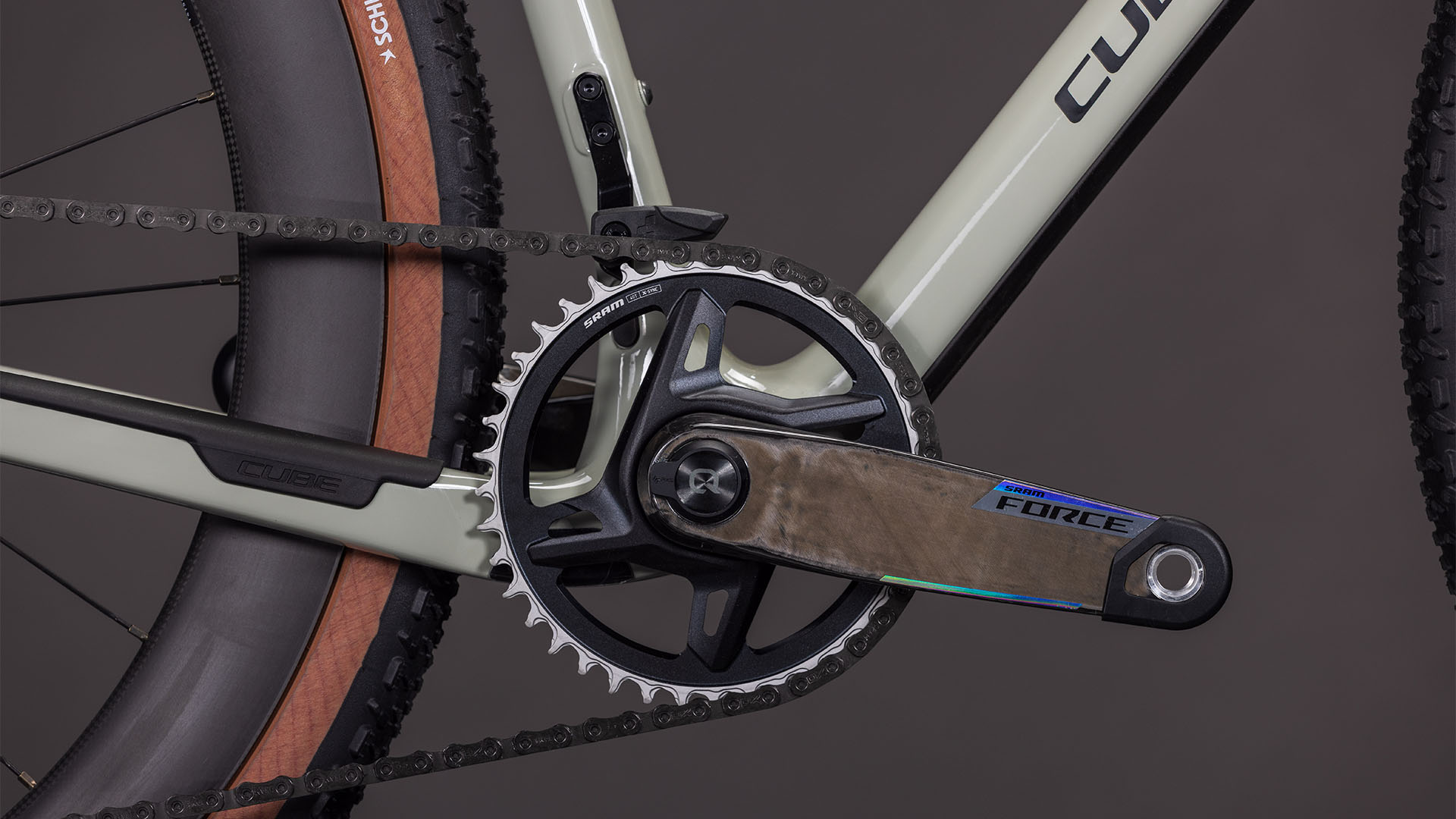 BICICLETA CUBE NUROAD C:62 SLX REEDBEIGE CHROME 2026 S [3]