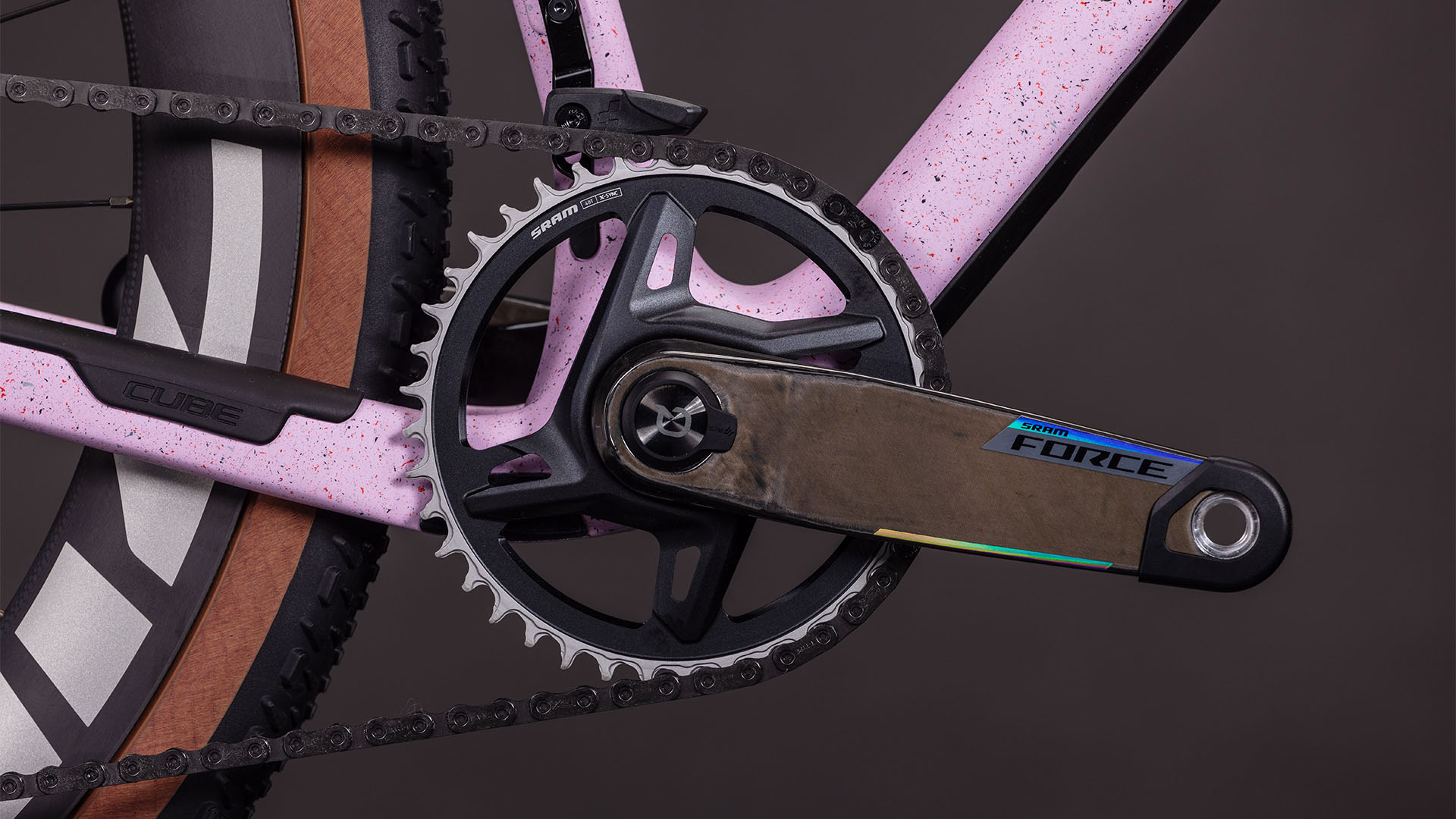 BICICLETA CUBE NUROAD C:62 SLX RHODONITE ORANGE 2026 M [4]