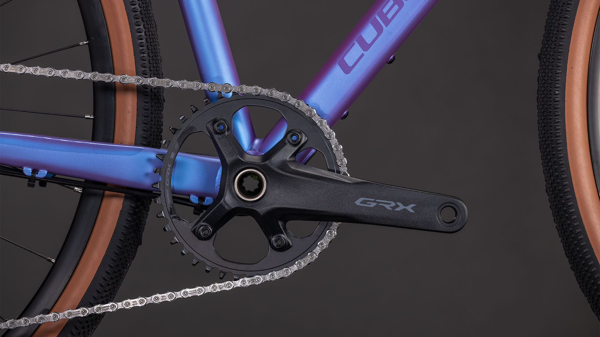 BICICLETA CUBE NUROAD EX BLUEIRIS LILAC 2026 cadru S (53cm) - roti 28 [3]