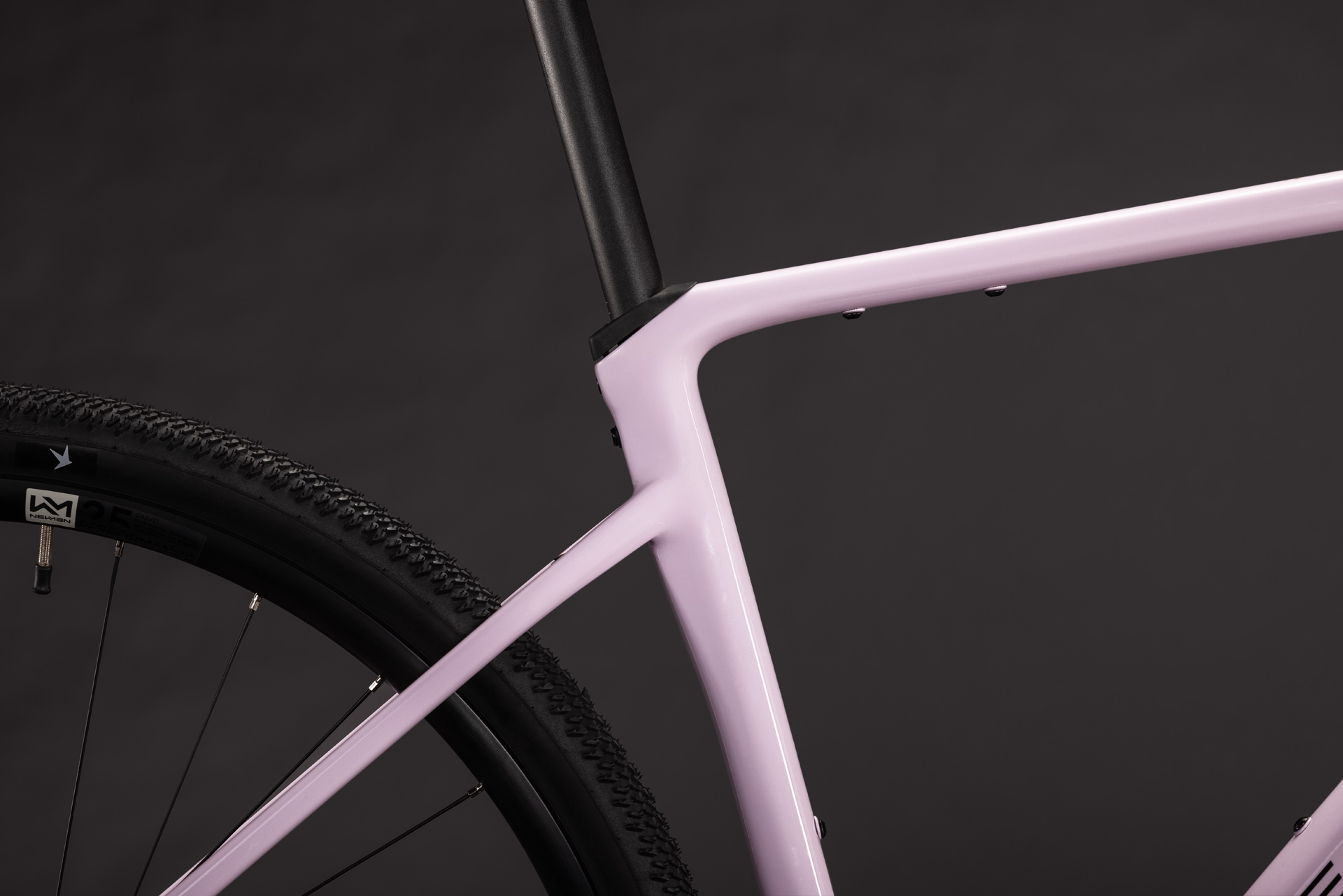 BICICLETA CUBE NUROAD EX BUBBLEGUM BLACK 2027 cadru XXL - roti 28 [3]