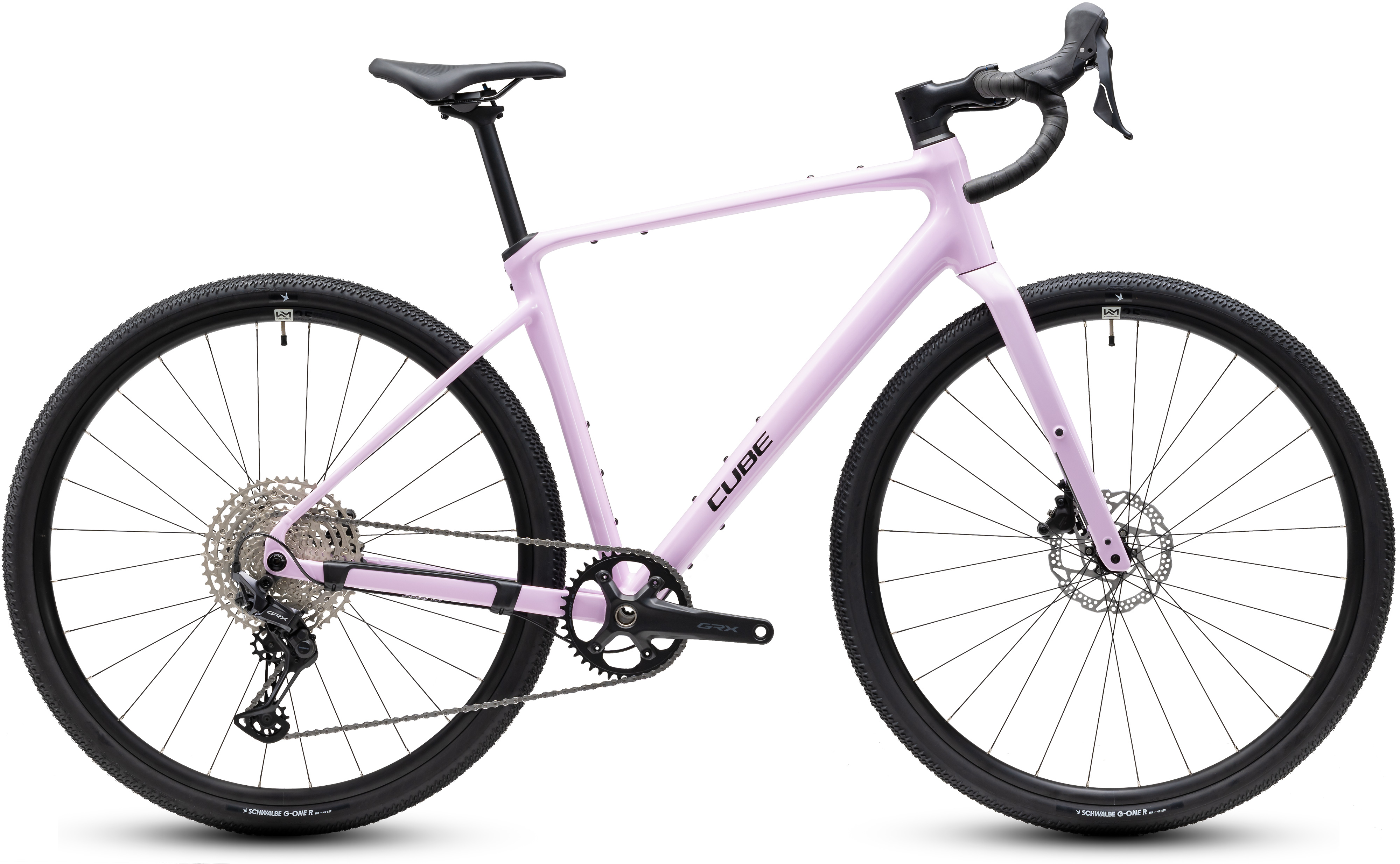 Ciclism - BICICLETA CUBE NUROAD EX BUBBLEGUM BLACK 2027 cadru XL - roti 28