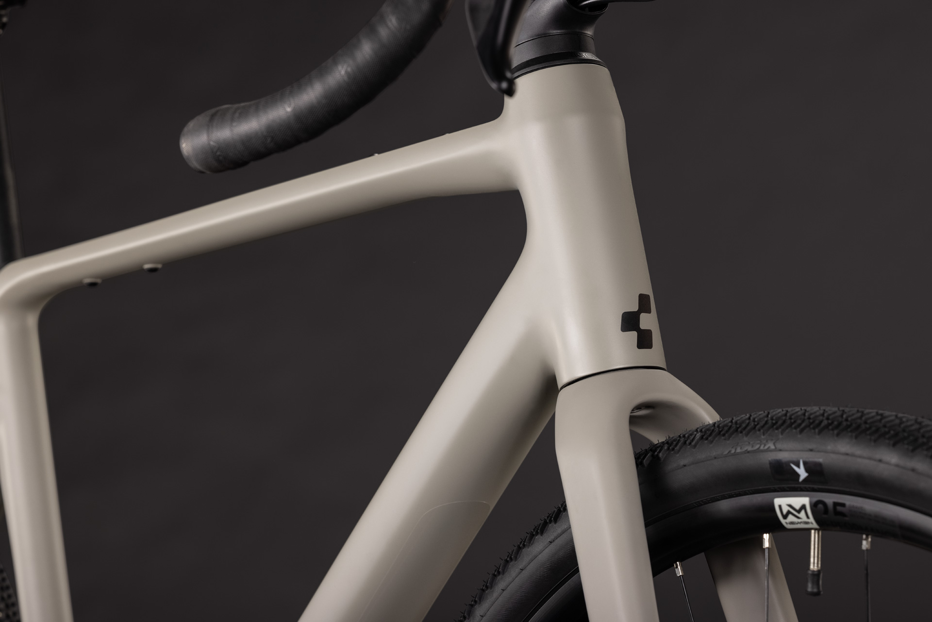 BICICLETA CUBE NUROAD EX OATGREY BLACK 2027 cadru M - roti 28 [4]