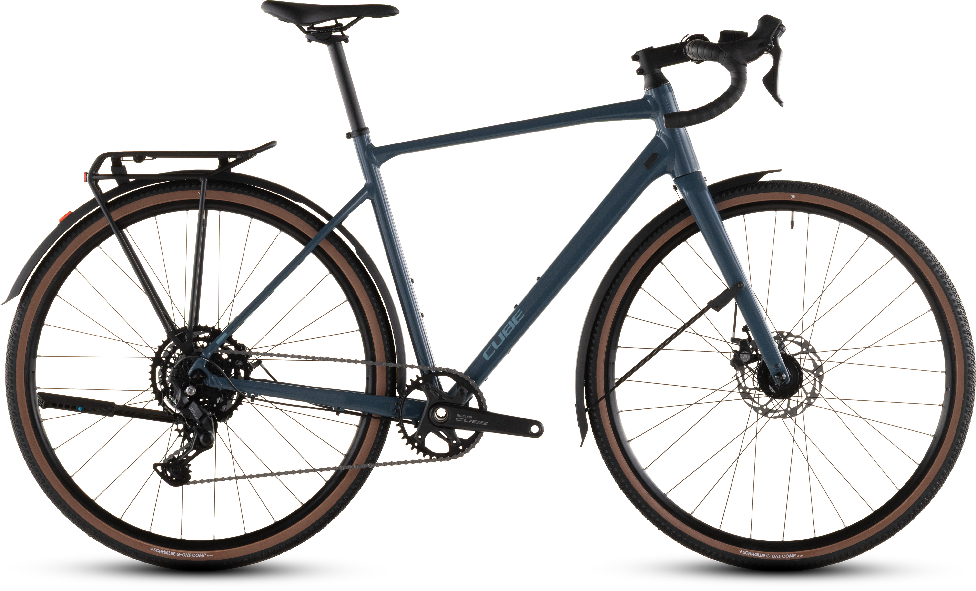 Biciclete - BICICLETA CUBE NUROAD ONE FE GROVEGREEN BLACK 2026 XL