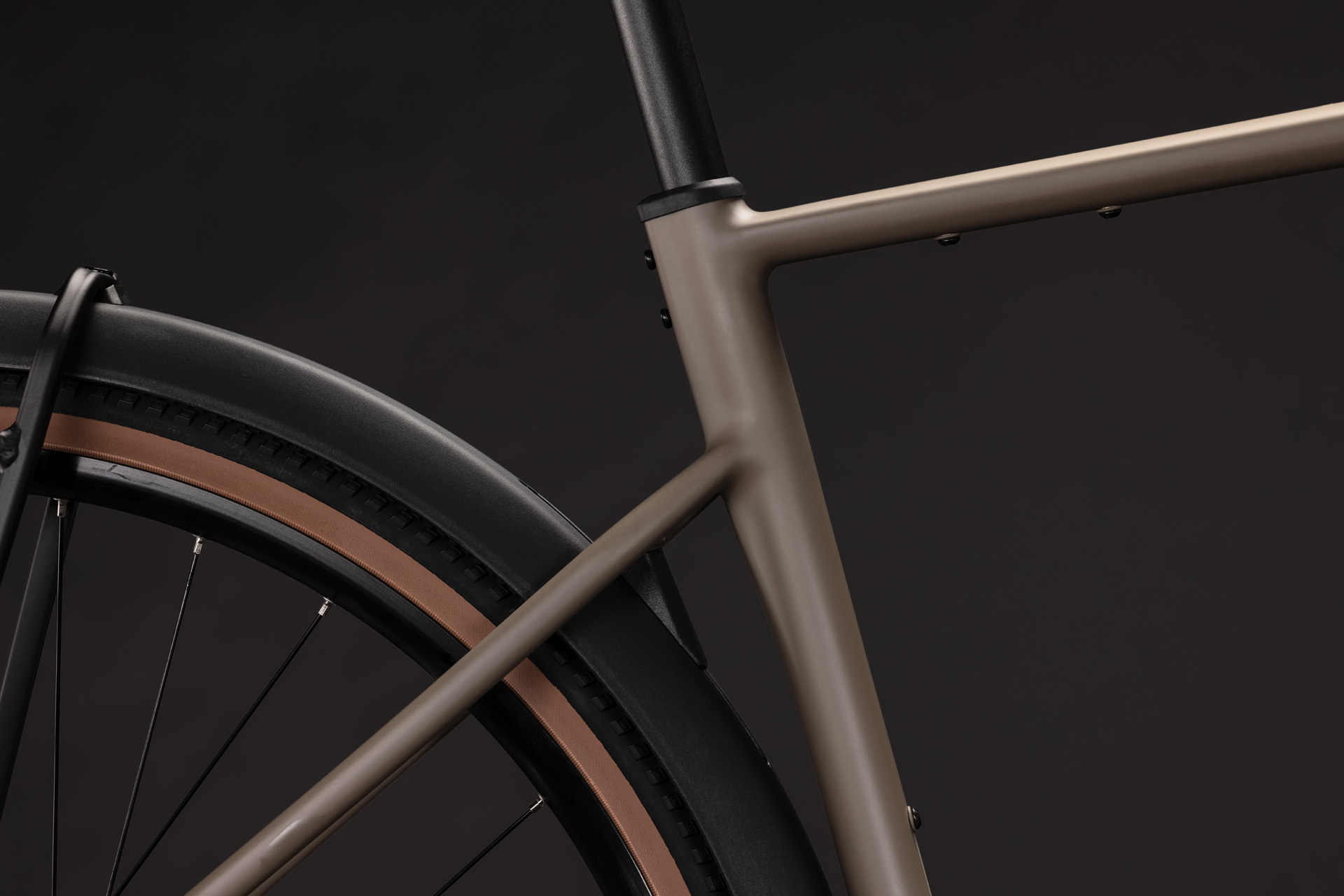 BICICLETA CUBE NUROAD ONE FE WOOD GREY 2027 XS [4]