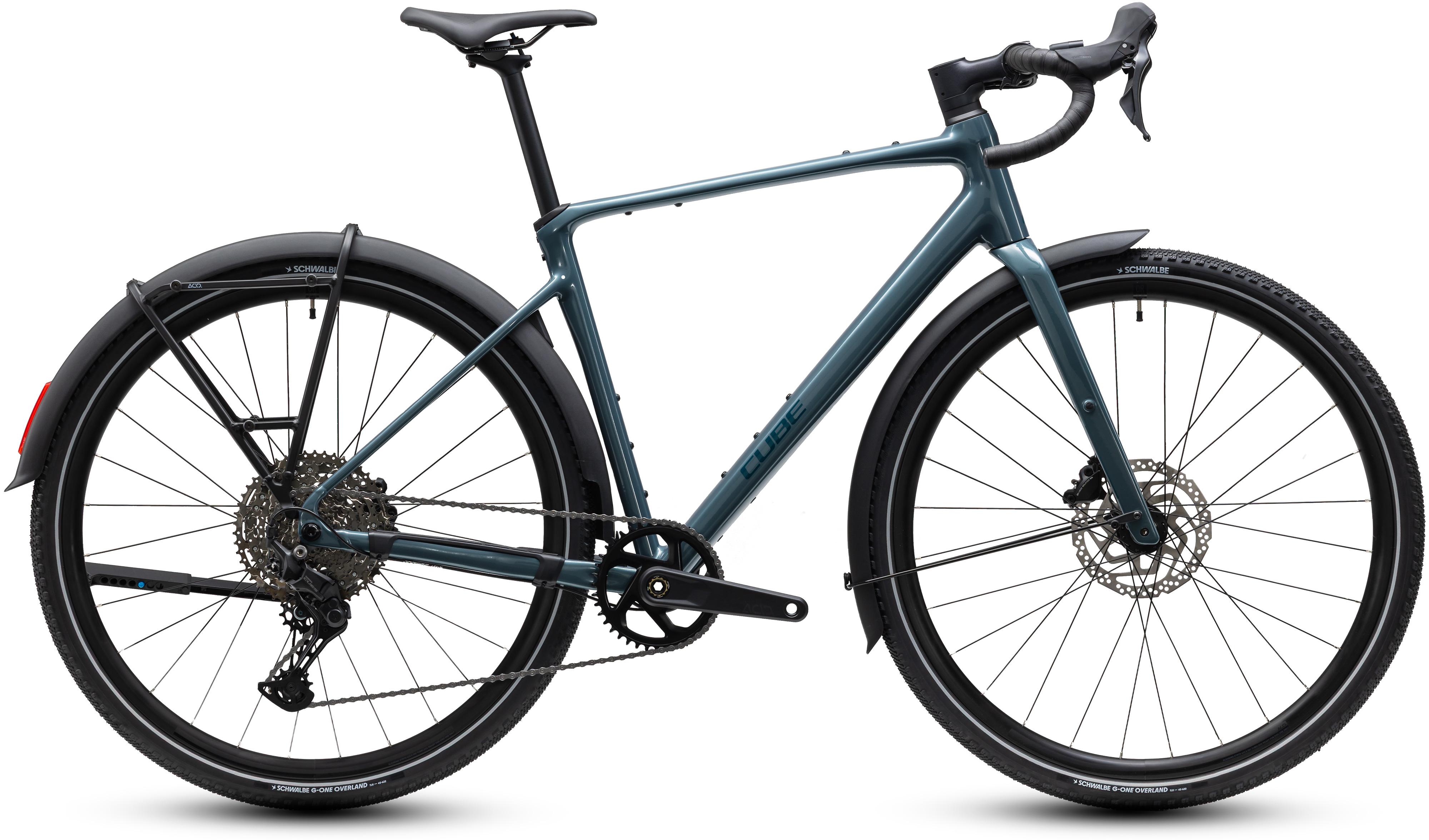 Ciclism - BICICLETA CUBE NUROAD PRO FE TAIGA BLUE 2027 S