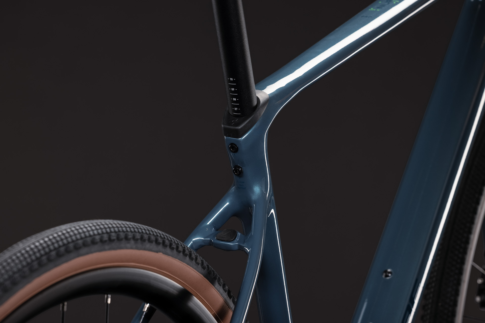 BICICLETA CUBE NUROAD PRO TAIGA BLUE 2027 cadru XL - roti 28 [3]