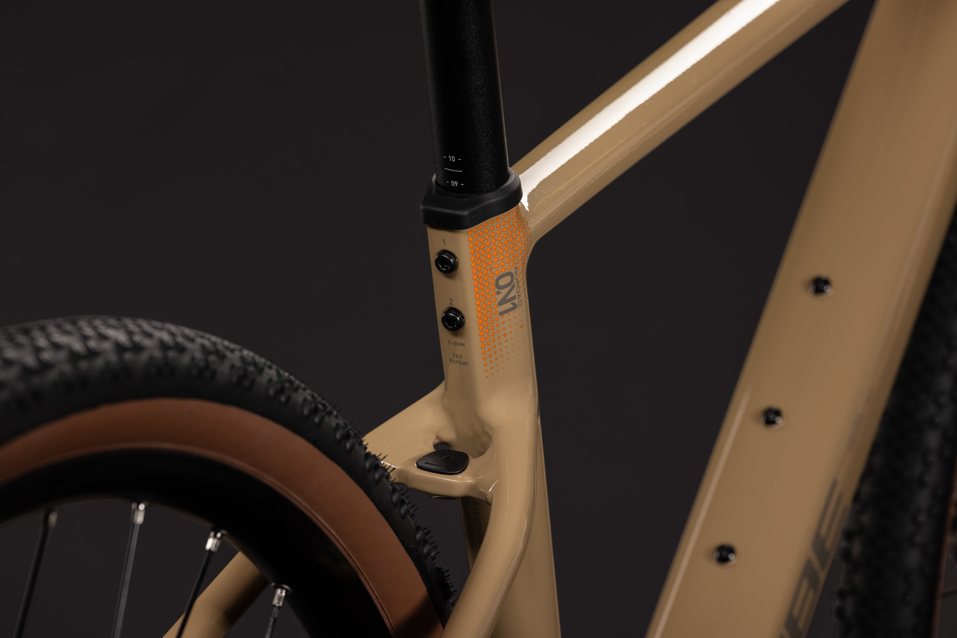 BICICLETA CUBE NUROAD ROOKIE ONE CAPPUCCINO BROWN 2027 XXS [3]