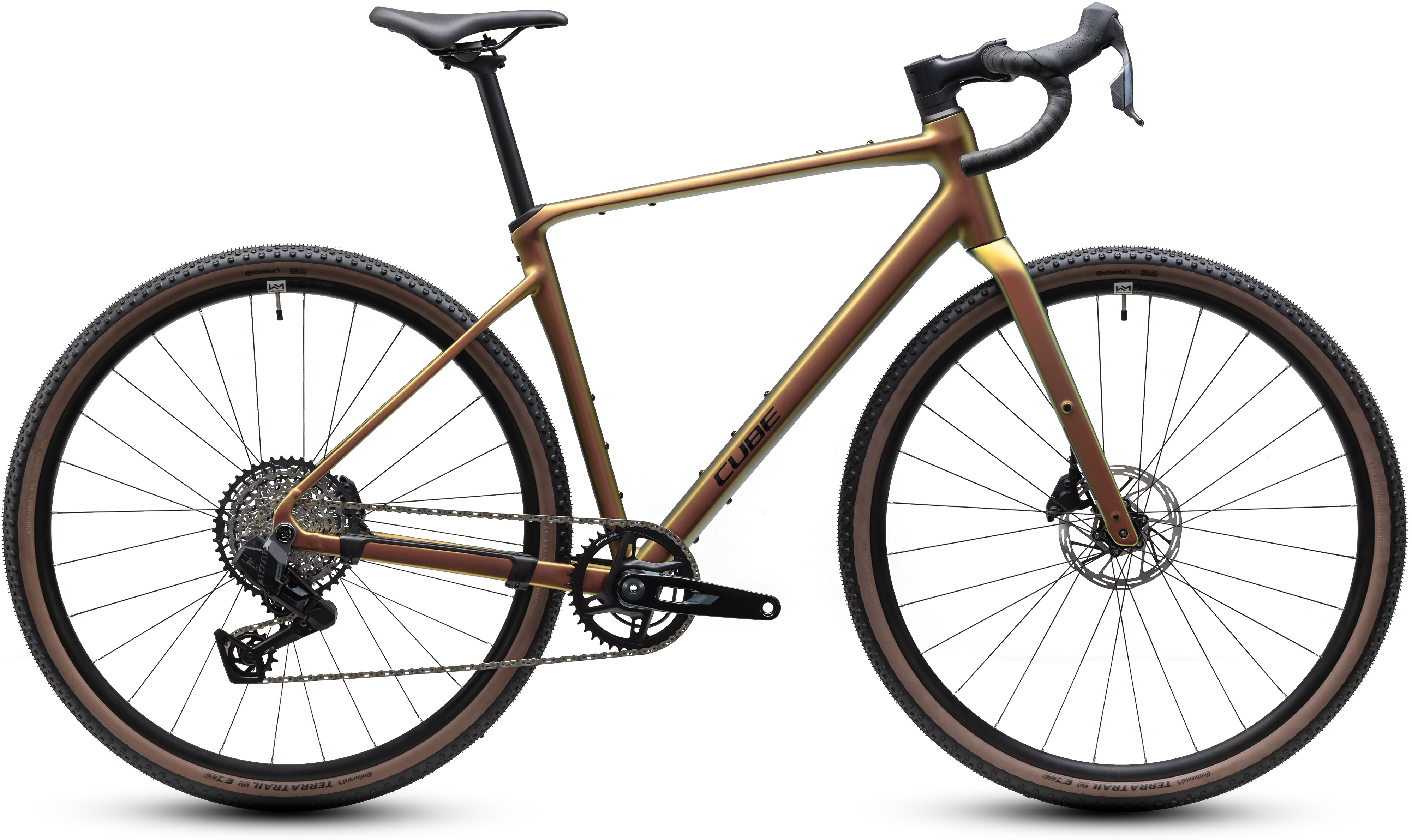 Ciclism - BICICLETA CUBE NUROAD SLX AUTUMN BLACK 2027 XXL