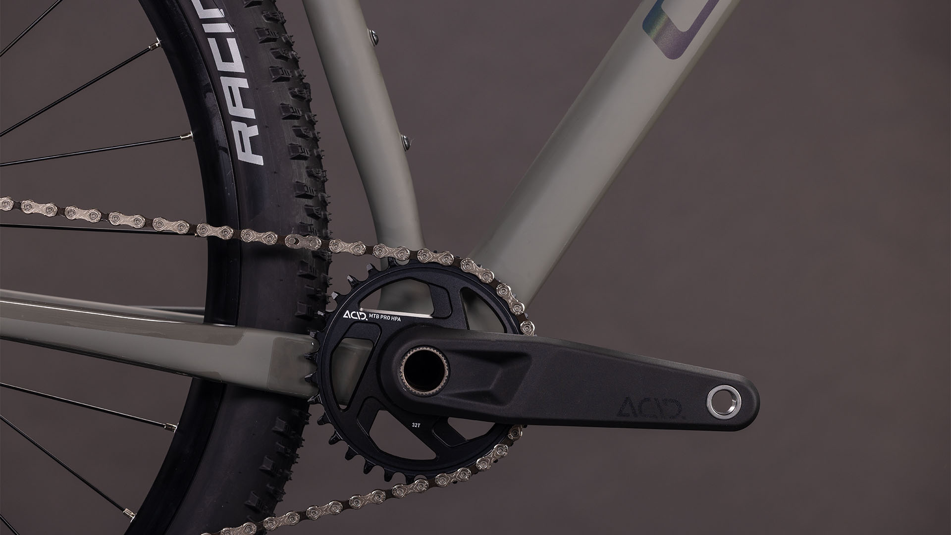 BICICLETA CUBE REACTION C:62 ONE OLDGREY BLACK 2026 cadru XXL (23") - roti 29 [3]