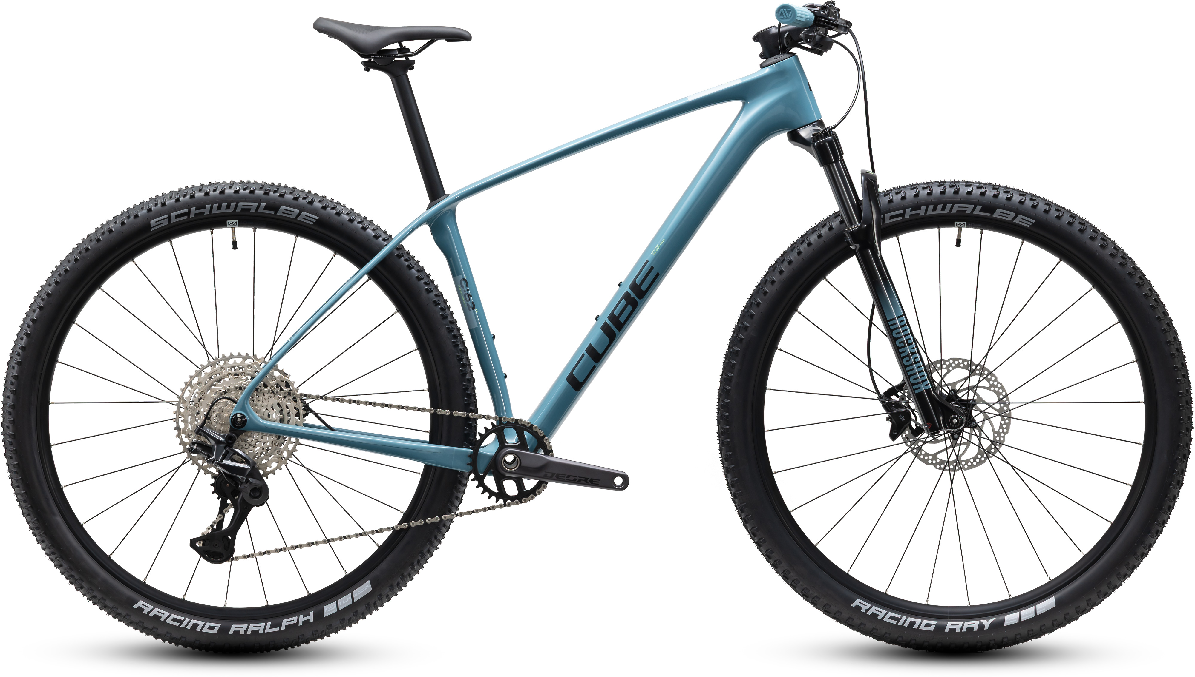 Ciclism - BICICLETA CUBE REACTION C:62 ONE SURFBLUE BLACK 2027 cadru S (15") - roti 27.5