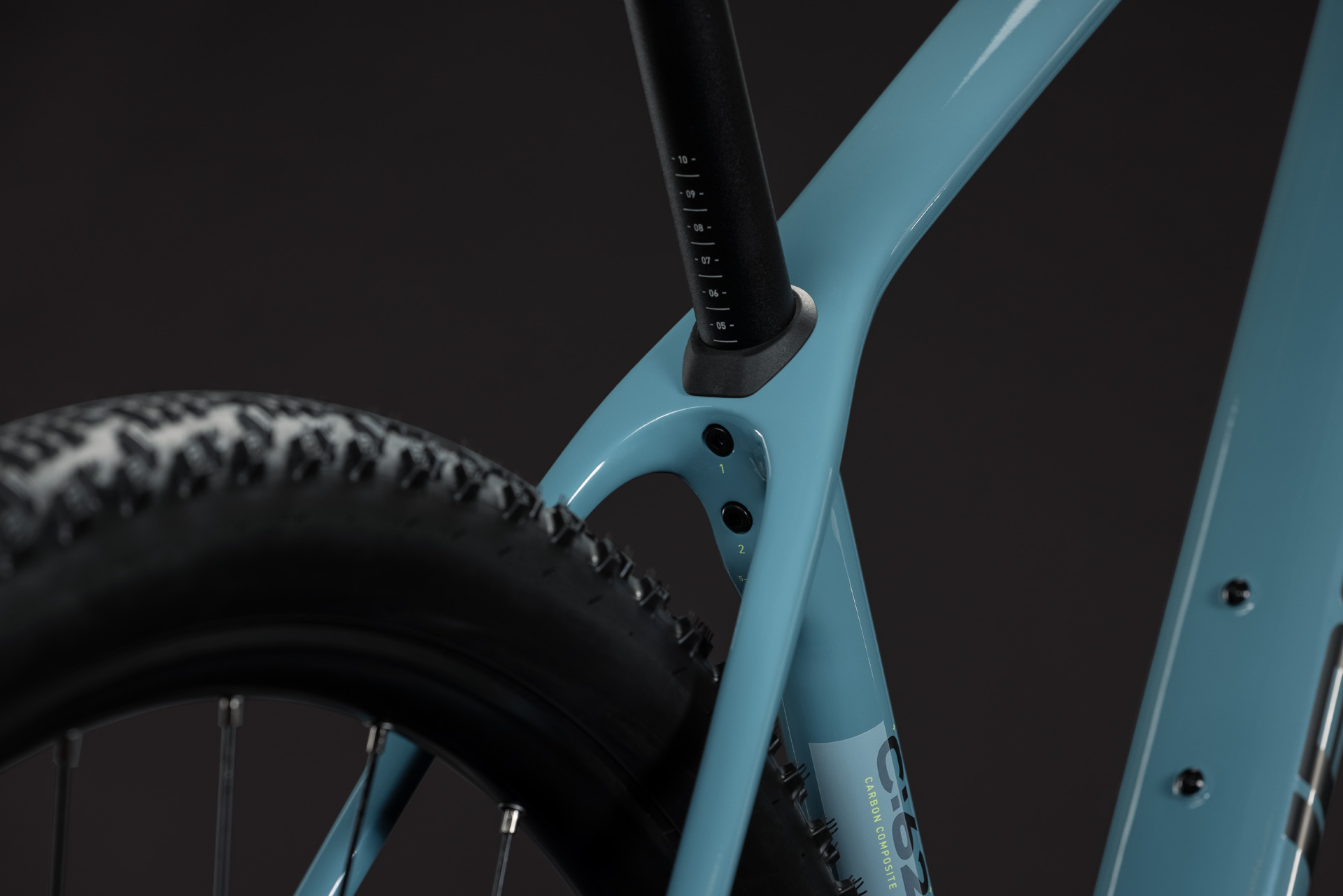 BICICLETA CUBE REACTION C:62 ONE SURFBLUE BLACK 2027 cadru L (19") - roti 29 [2]