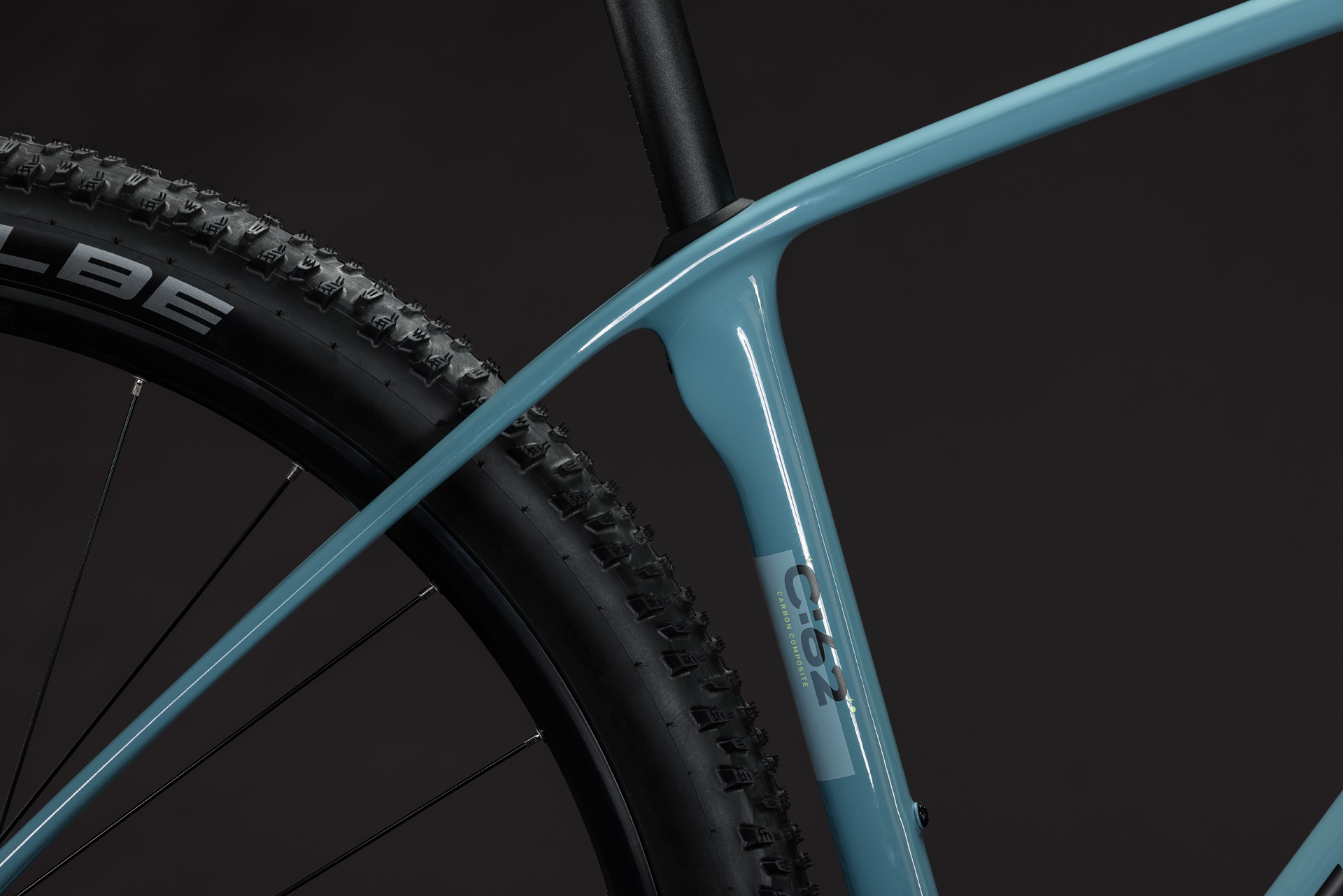 BICICLETA CUBE REACTION C:62 ONE SURFBLUE BLACK 2027 cadru XL (22") - roti 29 [4]