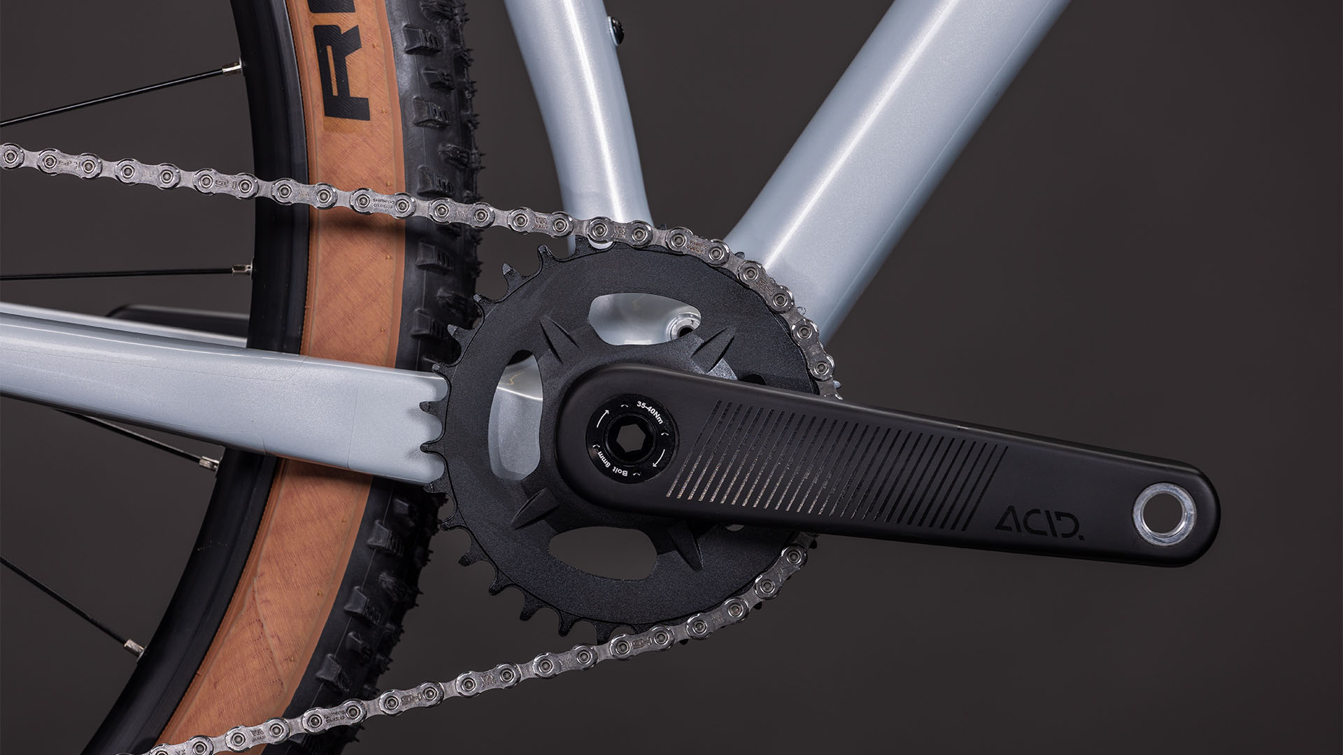 BICICLETA CUBE REACTION C:62 RACE FOGGREY WHITE 2026 M [4]