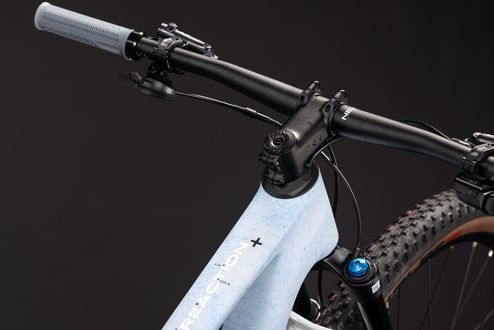 BICICLETA CUBE REACTION C:62 RACE OCEANBREEZE WHITE 2027 M [1]