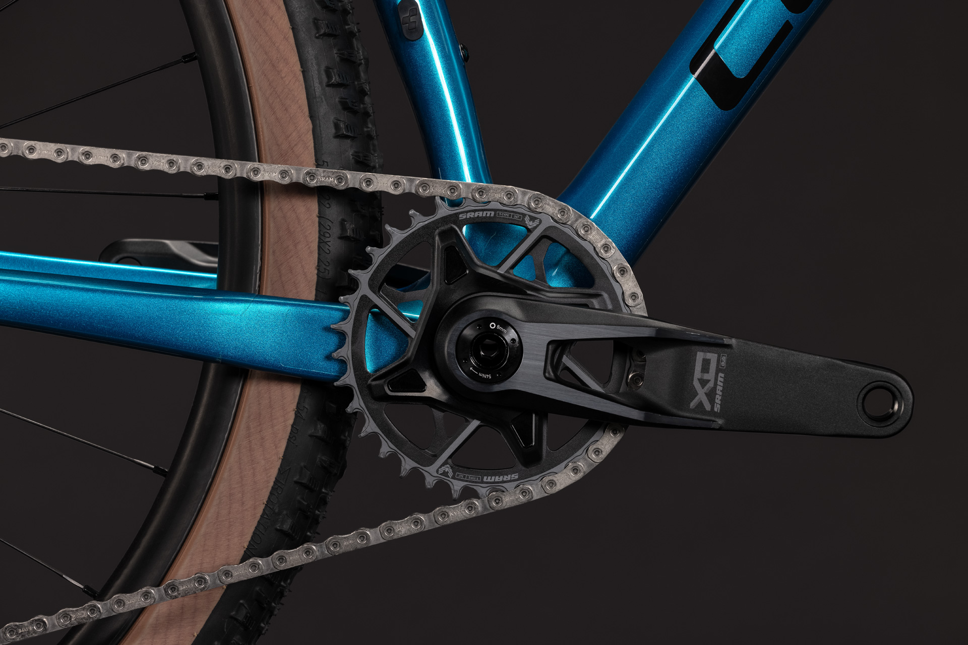 BICICLETA CUBE REACTION C:68X SLX MEDITERRENEANSEA PRIZM 2027 S [4]