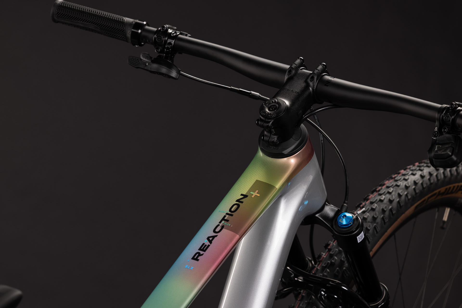 BICICLETA CUBE REACTION C:68X SLX SILVERGREY SOFTFLOW 2027 M [1]