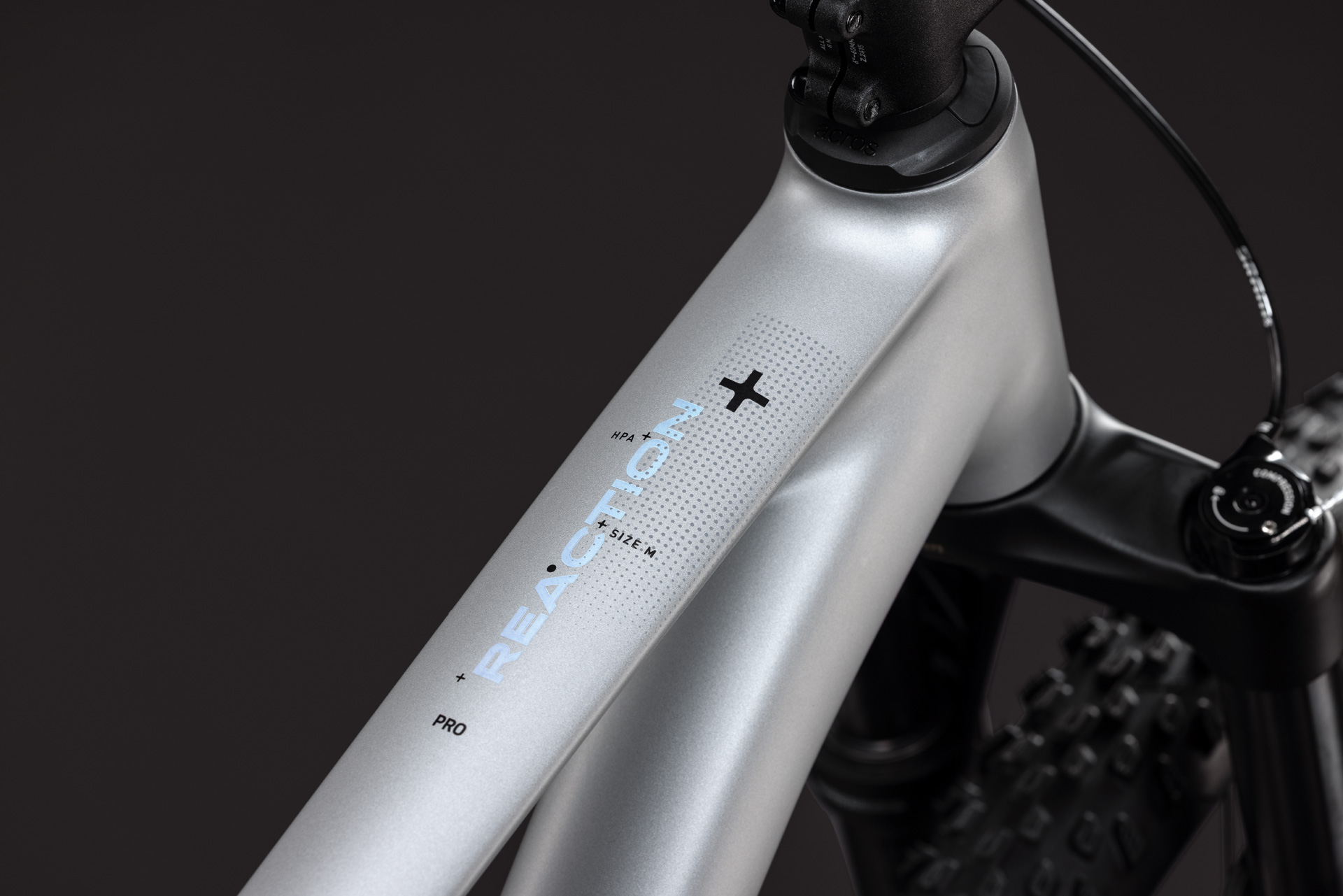 BICICLETA CUBE REACTION PRO PLATINUM BLACK 2027 cadru XL (22") - roti 29 [1]