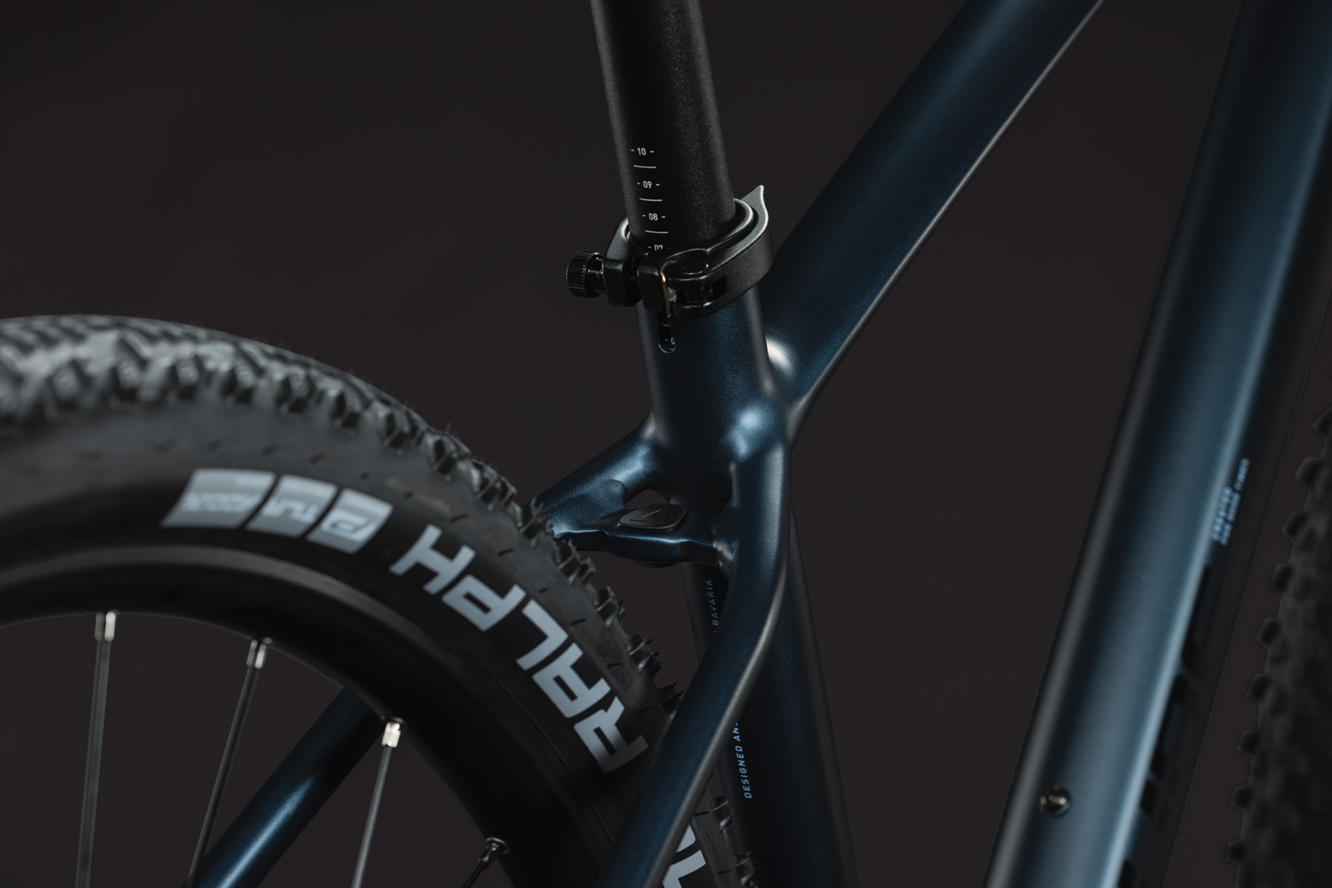 BICICLETA CUBE REACTION SLX NAVYBLACK BLACK 2027 cadru L (19") - roti 29 [2]