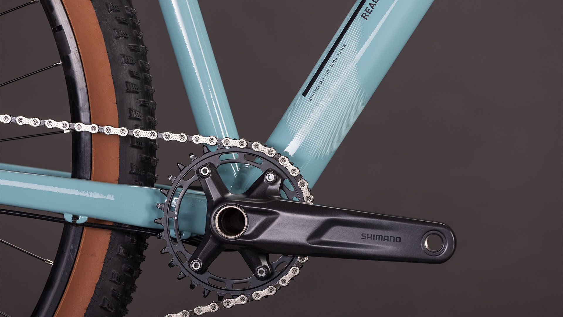 BICICLETA CUBE REACTION SLX TEALGREY BLACK 2026 cadru M (17") - roti 29 [4]