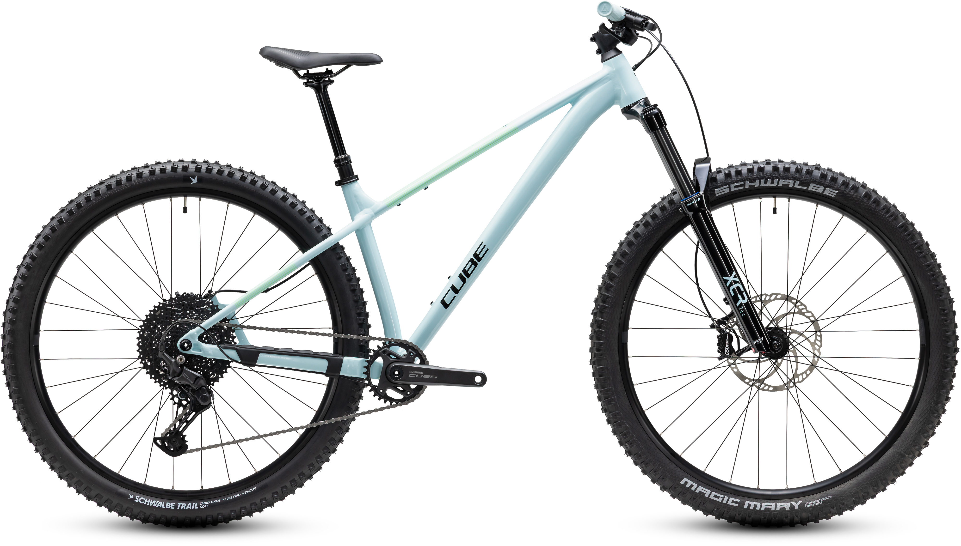 Ciclism - BICICLETA CUBE REACTION TM ONE KOLIBRI BLACK 2027 cadru XL (22") - roti 29