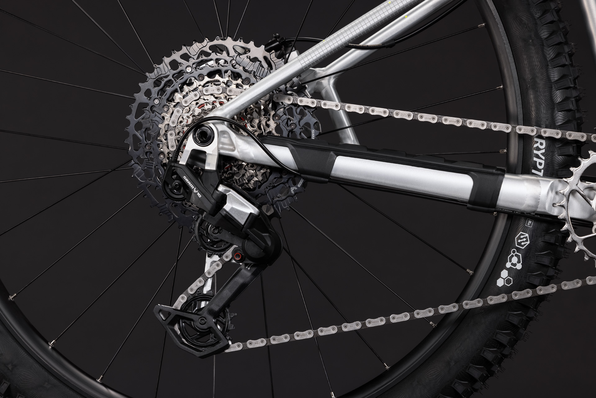 BICICLETA CUBE REACTION TM PRO RAW BLACK 2027 cadru M (17") - roti 29 [4]
