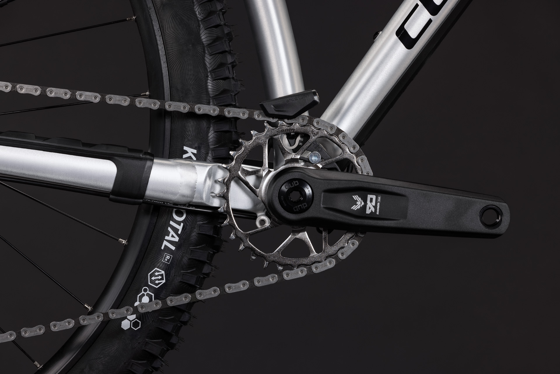 BICICLETA CUBE REACTION TM PRO RAW BLACK 2027 cadru L (19") - roti 29 [3]