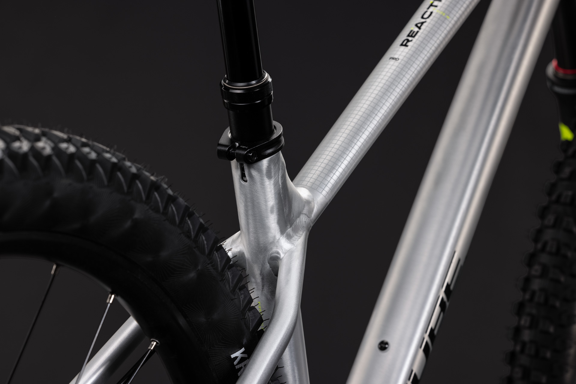 BICICLETA CUBE REACTION TM PRO RAW BLACK 2027 cadru L (19") - roti 29 [2]