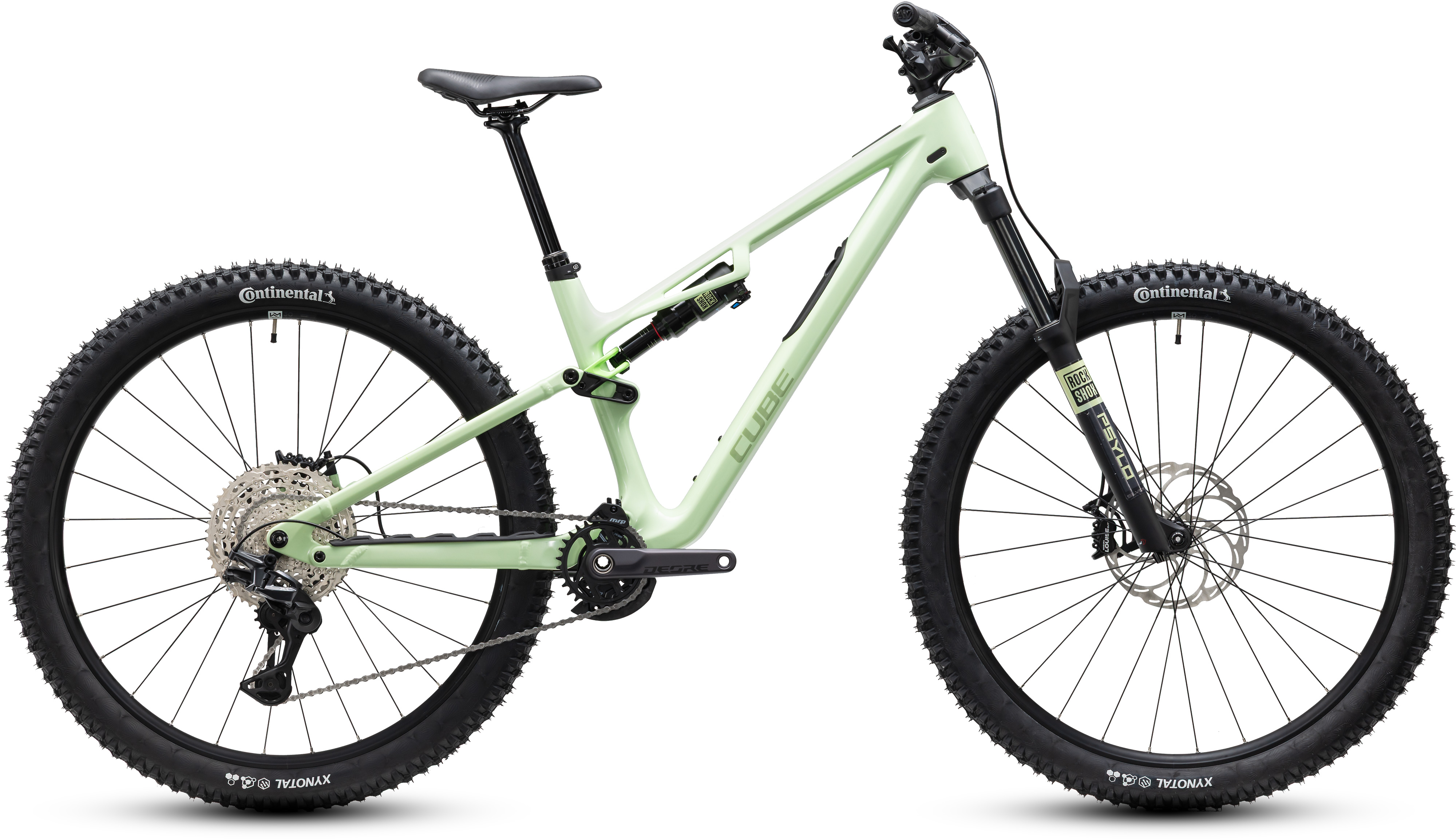 Ciclism - BICICLETA CUBE STEREO HPC RACE LINDGREEN GREEN 2027 L