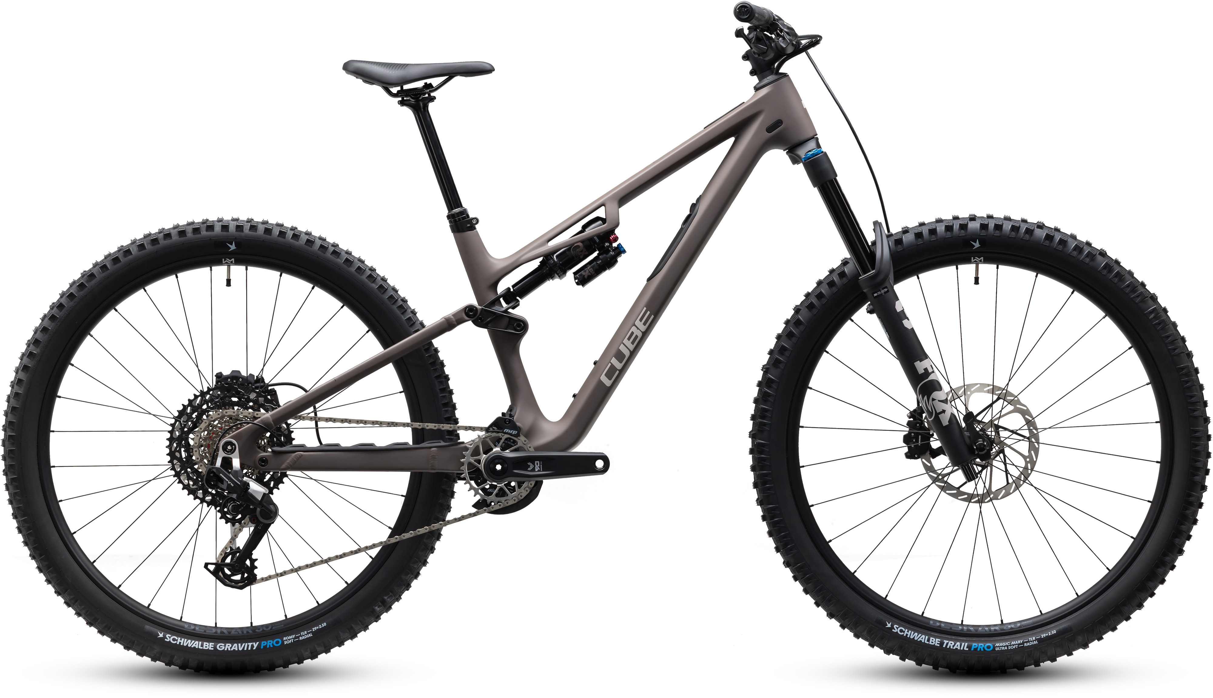 Ciclism - BICICLETA CUBE STEREO HPC TM CEDAR GREY 2027 M