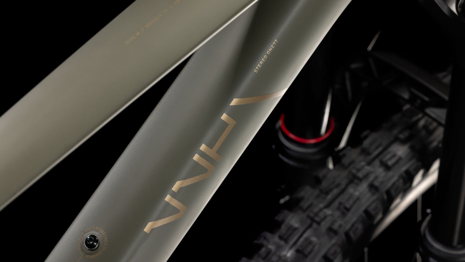 BICICLETA CUBE STEREO ONE77 C:68X TM 29 DUSTYOLIVE GOLD 2025 M [3]