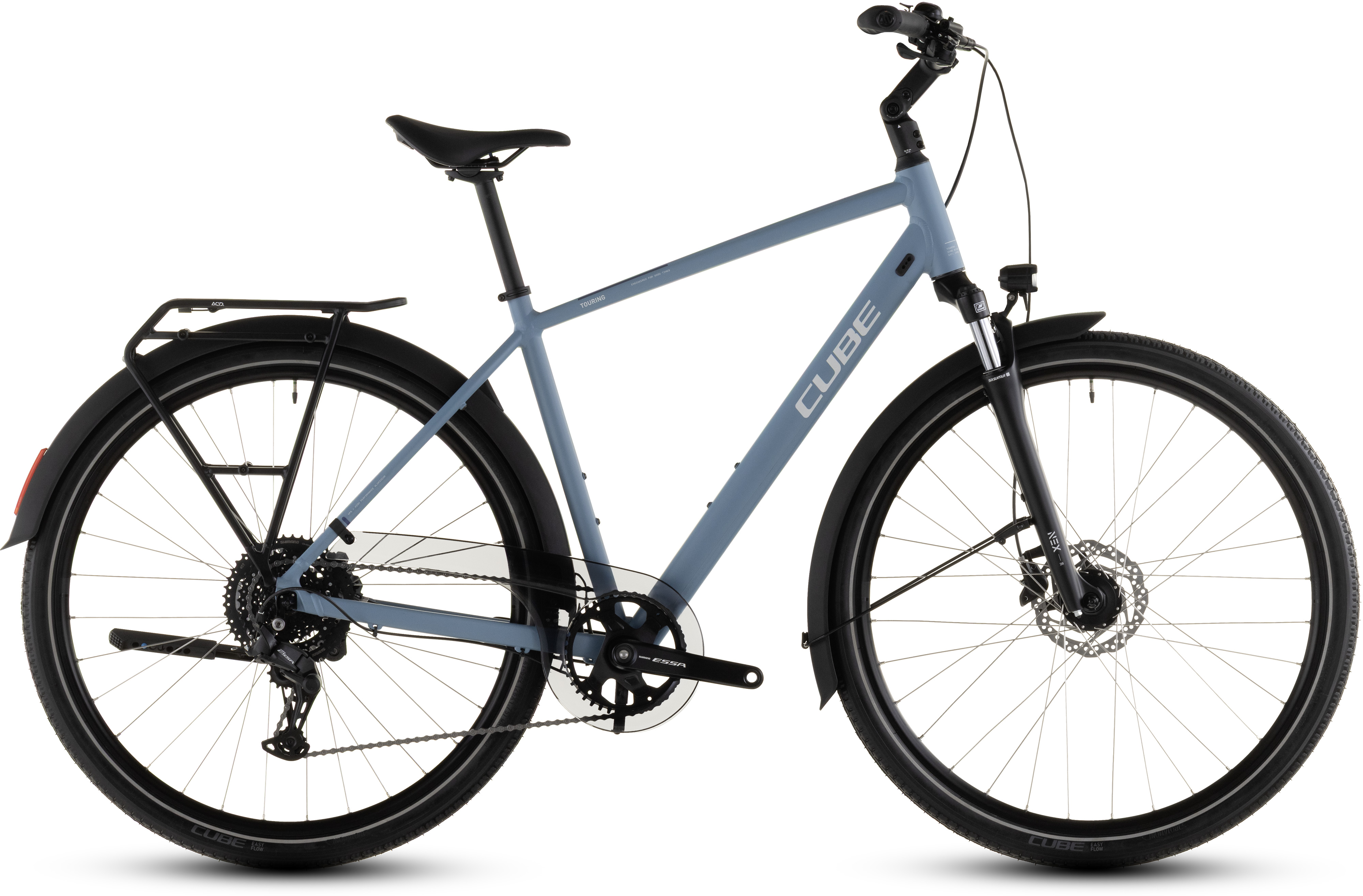 Biciclete - BICICLETA CUBE TOURING ONE BLUEBIRD GREY 2026 54 cm