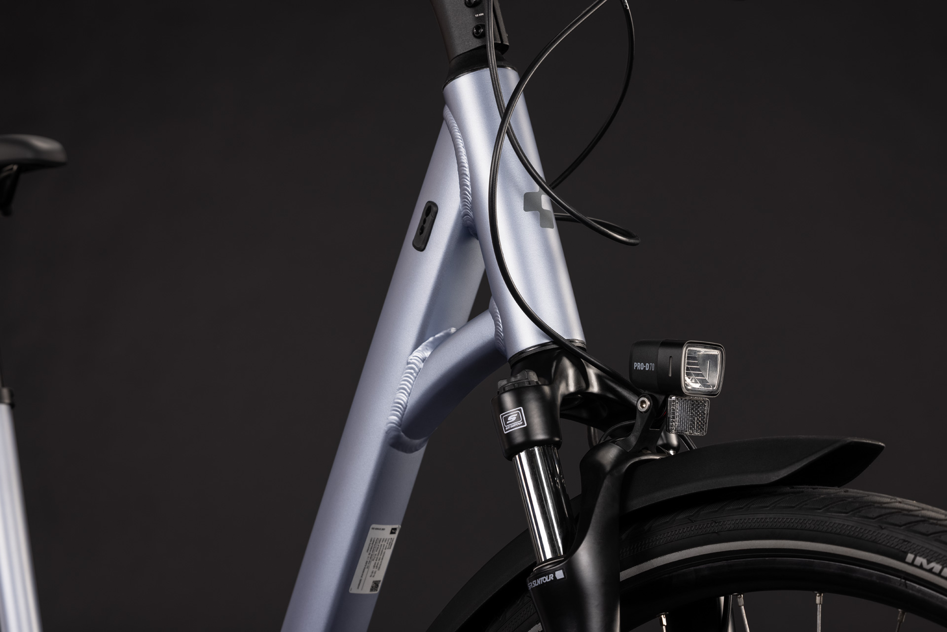 BICICLETA CUBE TOURING ONE EASY ENTRY SILVERBLUE REFLEX 2027 54 cm [4]