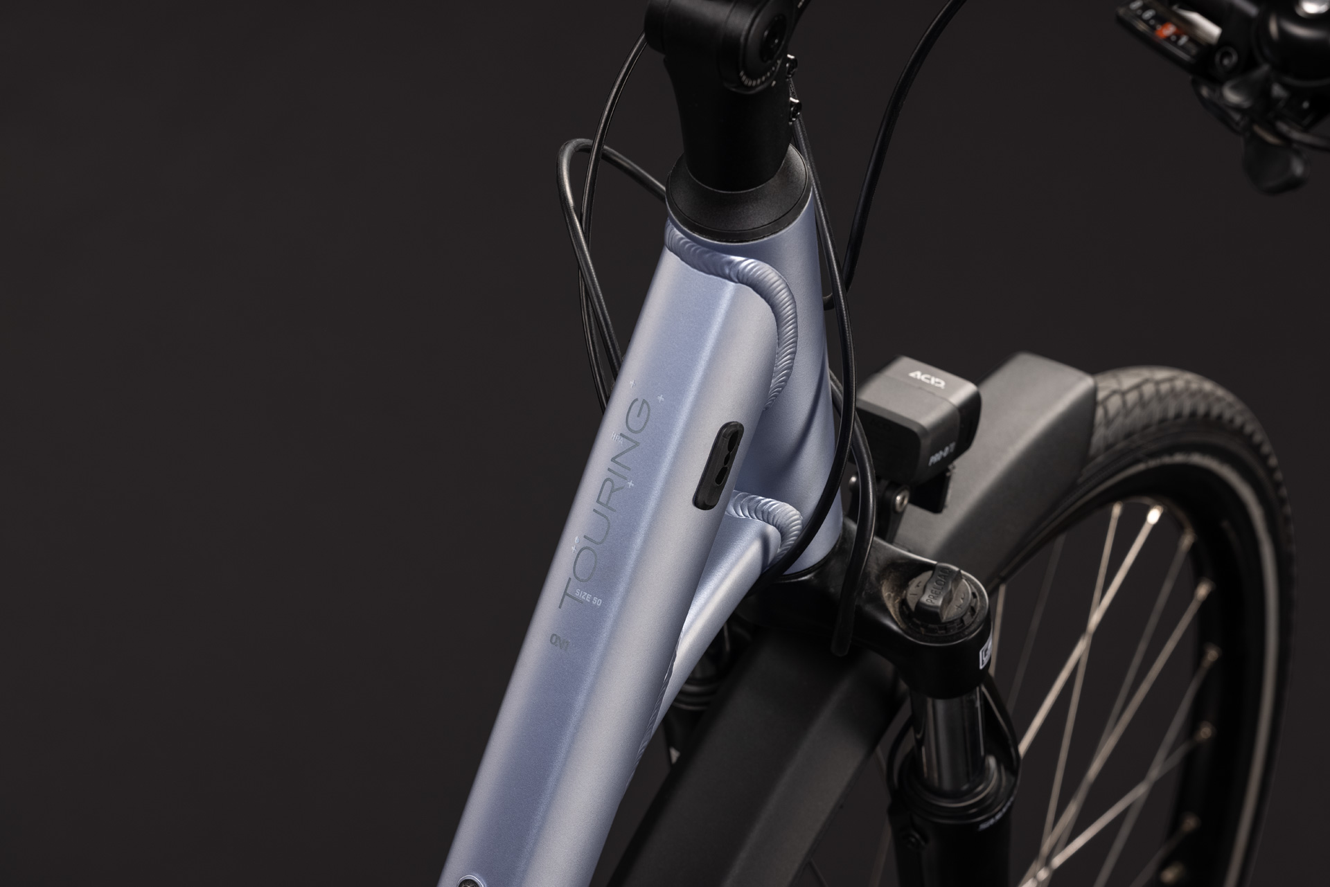 BICICLETA CUBE TOURING ONE EASY ENTRY SILVERBLUE REFLEX 2027 54 cm [1]