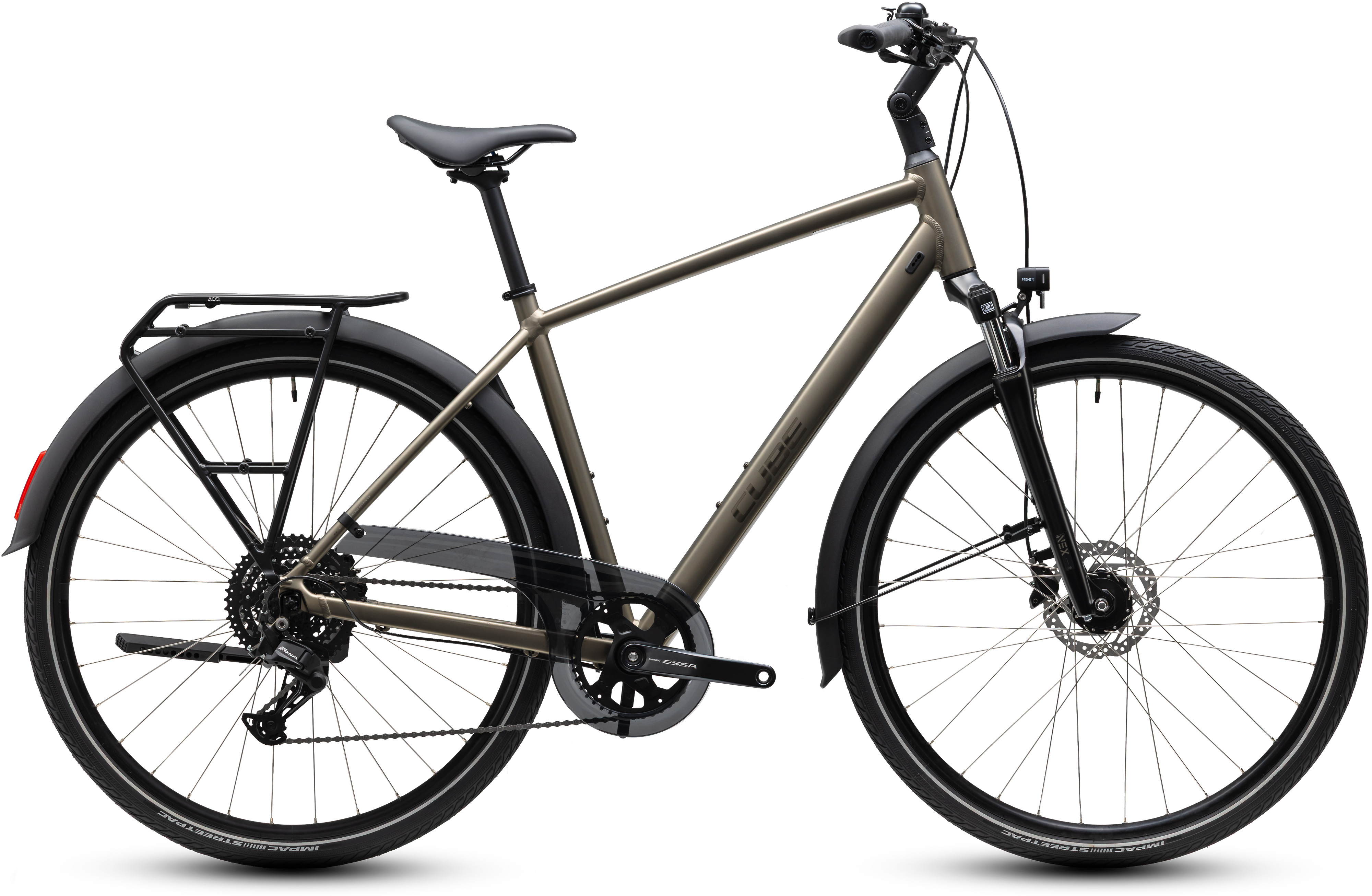 Ciclism - BICICLETA CUBE TOURING ONE FLASHSTONE COALCHROME 2027 58 cm