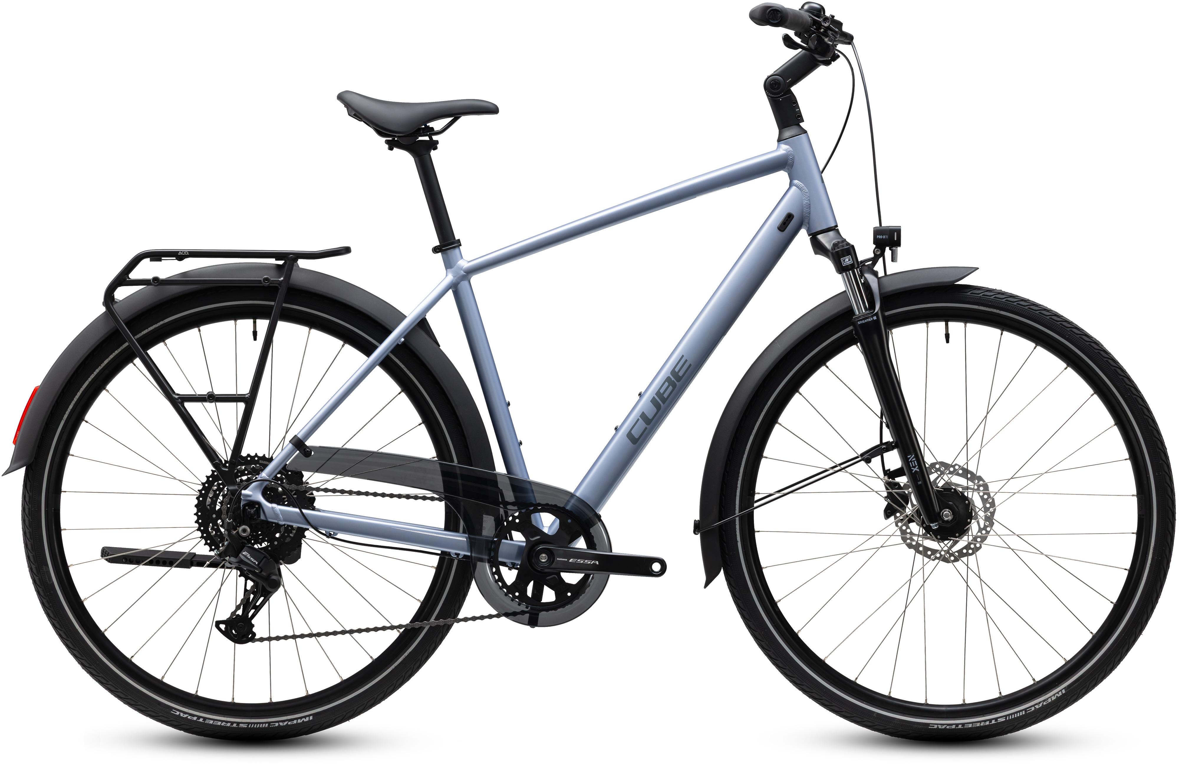 Ciclism - BICICLETA CUBE TOURING ONE SILVERBLUE REFLEX 2027 58 cm