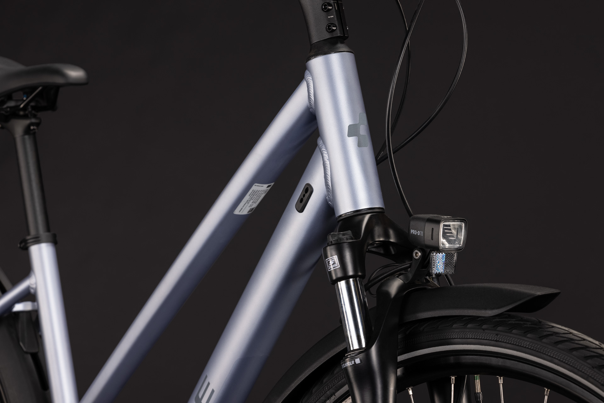 BICICLETA CUBE TOURING ONE TRAPEZE SILVERBLUE REFLEX 2027 46 cm [4]