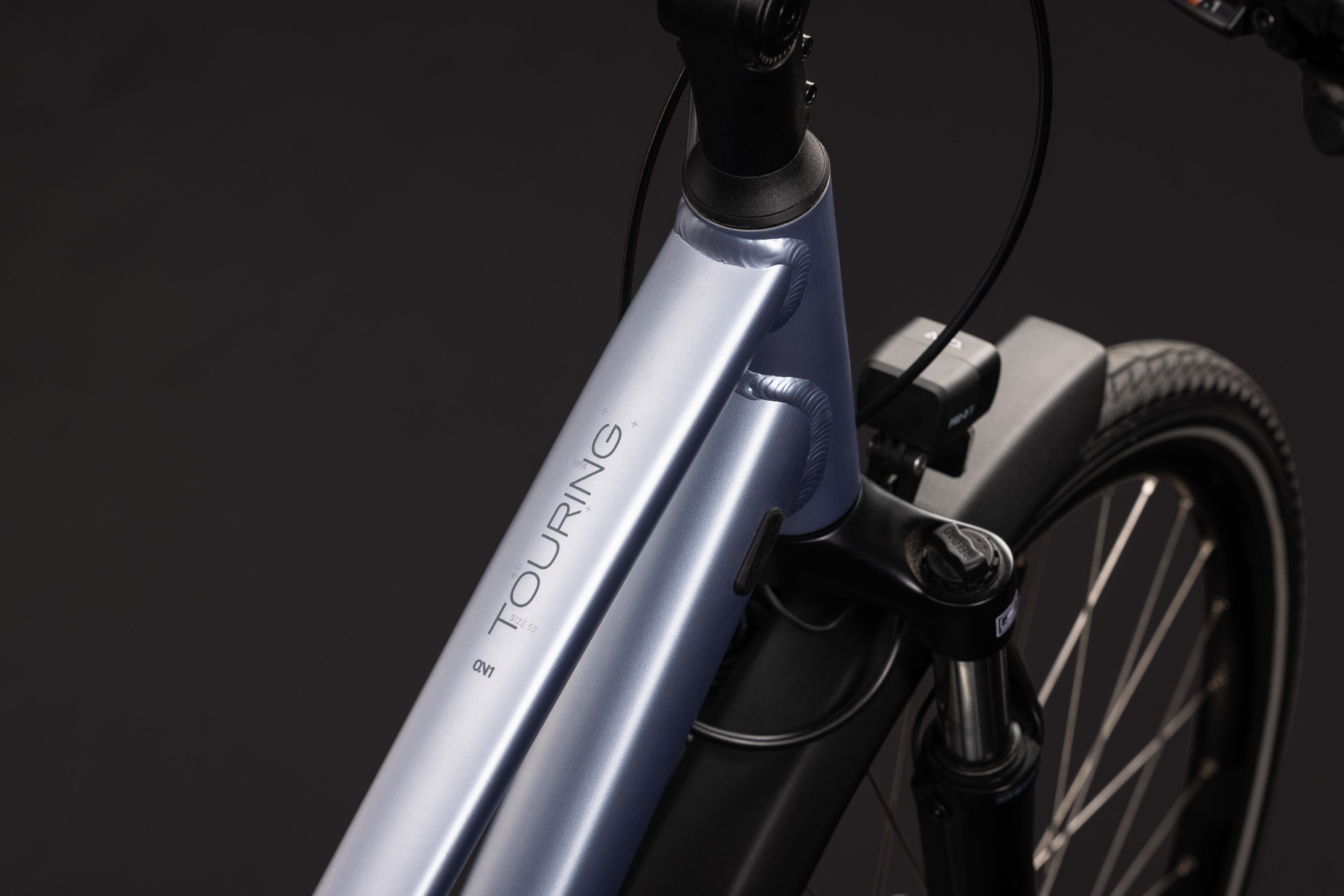 BICICLETA CUBE TOURING ONE TRAPEZE SILVERBLUE REFLEX 2027 54 cm [1]